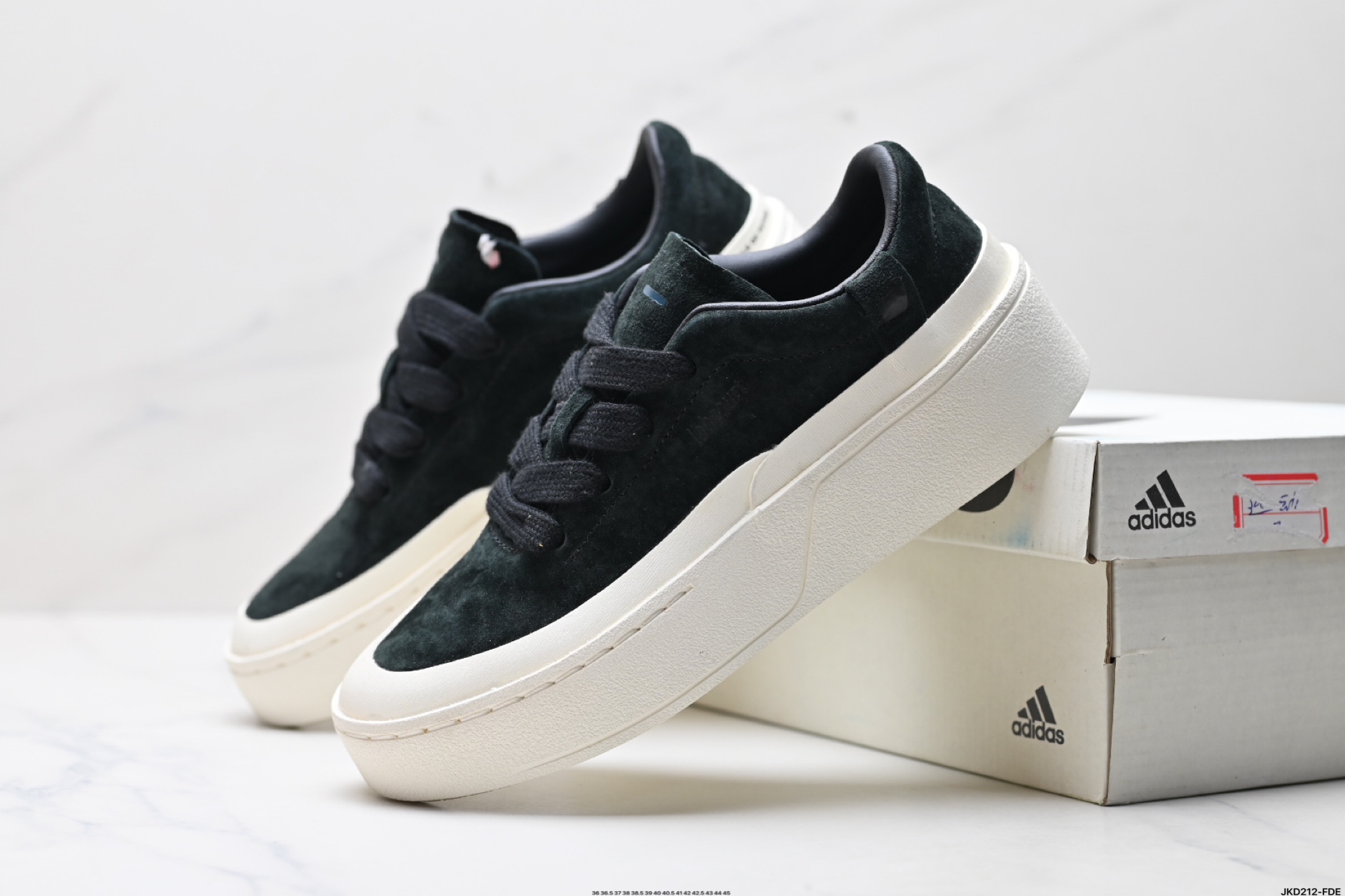 Adidas LABCOURT Suede Leather Low-Top Platform Sneakers Casual Shoes 3 i1746198423468 7346 0 7