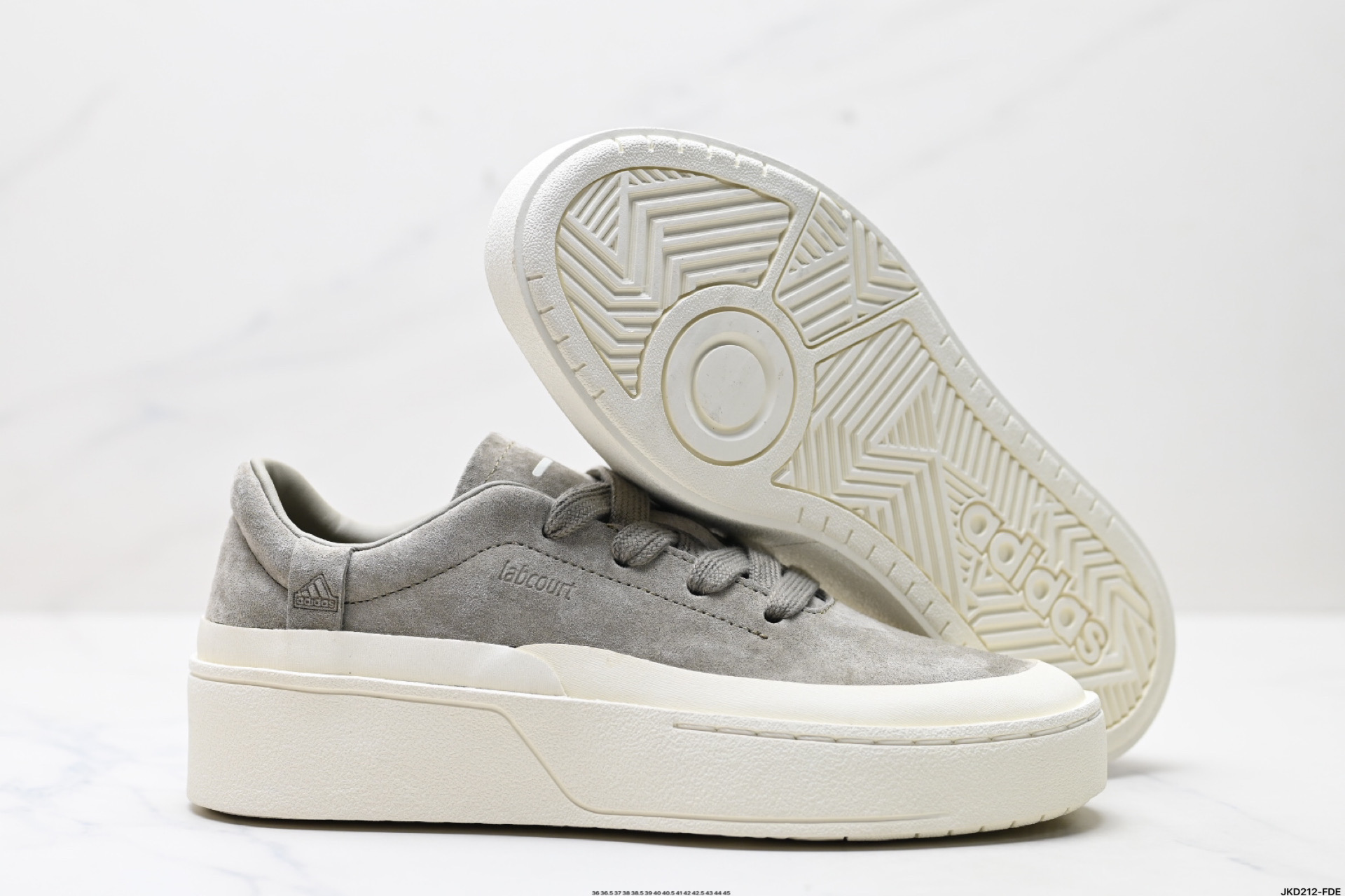 Adidas LABCOURT Suede Leather Low-Top Platform Sneakers Casual Shoes 10 i1746198530005 9106 0 4