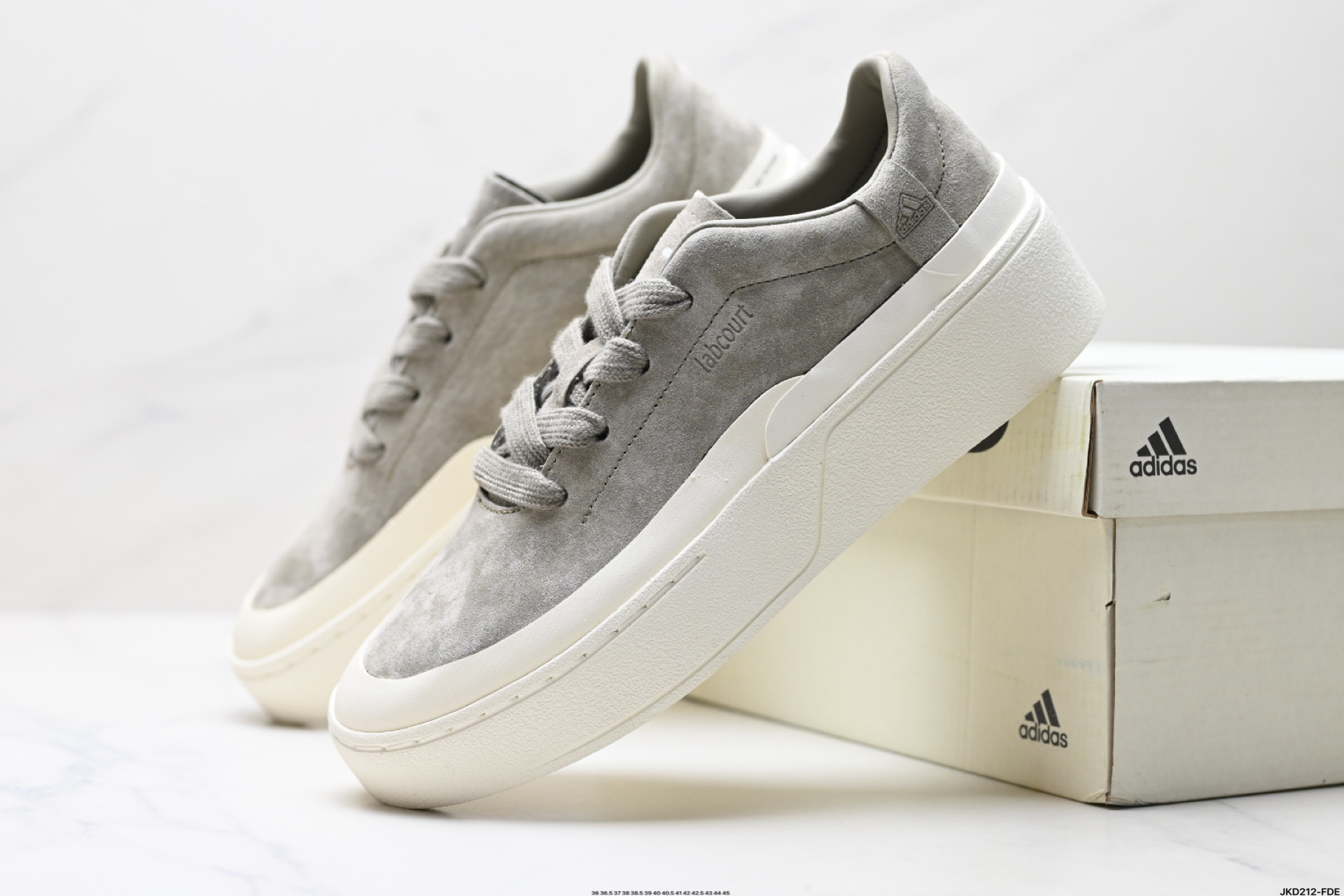 Adidas LABCOURT Suede Leather Low-Top Platform Sneakers Casual Shoes 9 i1746198530006 6628 0 7
