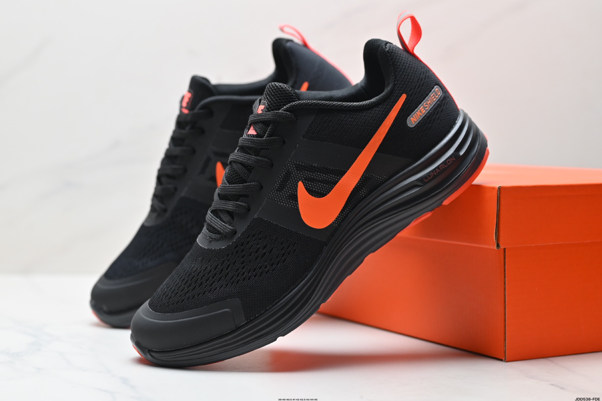 Nike Air Pegasus+ 30 X Lunar Cushioning Lightweight Running Shoes - Black/White 4 i1746198867680 2298 0 7