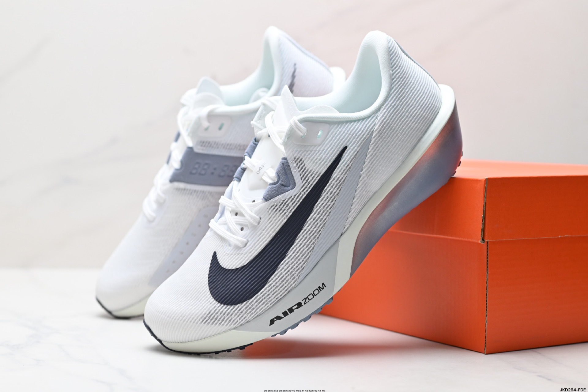 Nike Air Zoom Rival Fly 4 White Running Shoes - Breathable & Lightweight 9 i1746199457503 458 0 7
