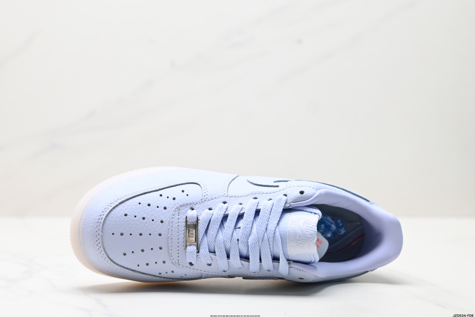 Nike Air Force 1 '07 Low-Top Casual Sneakers - Light Blue, All-Day Comfort 3 i1746200002043 5530 0 1