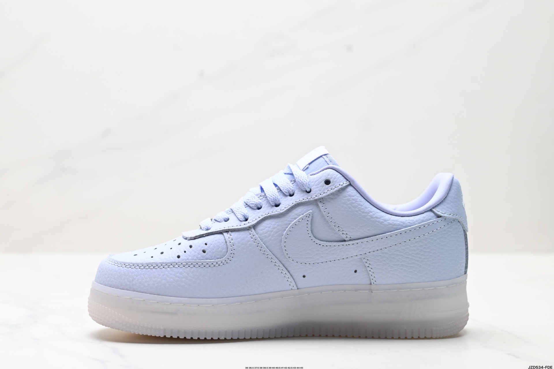 Nike Air Force 1 '07 Low-Top Casual Sneakers - Light Blue, All-Day Comfort 4 i1746200007012 8192 0 2