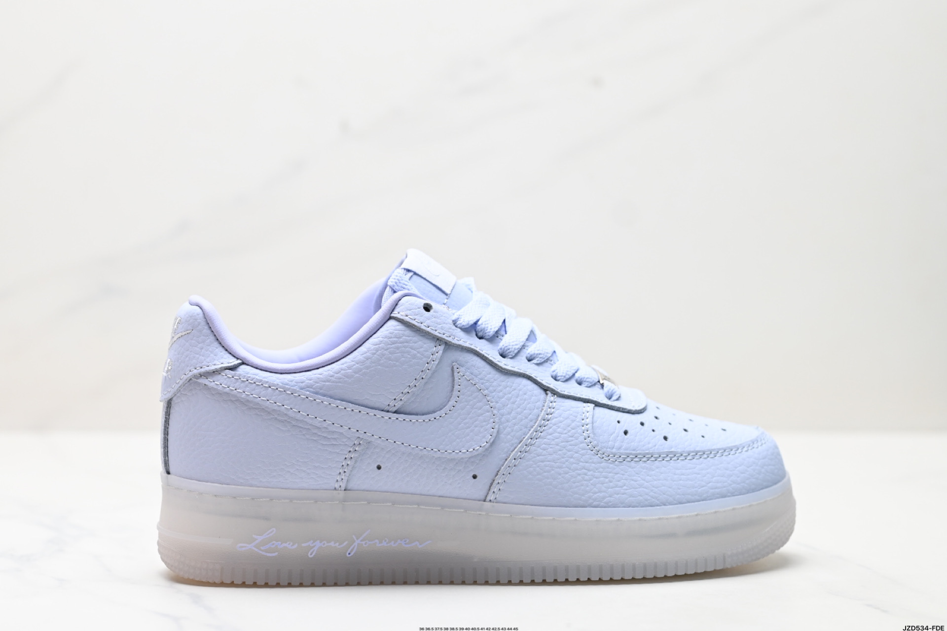Nike Air Force 1 '07 Low-Top Casual Sneakers - Light Blue, All-Day Comfort 2 i1746200007013 9912 0 0