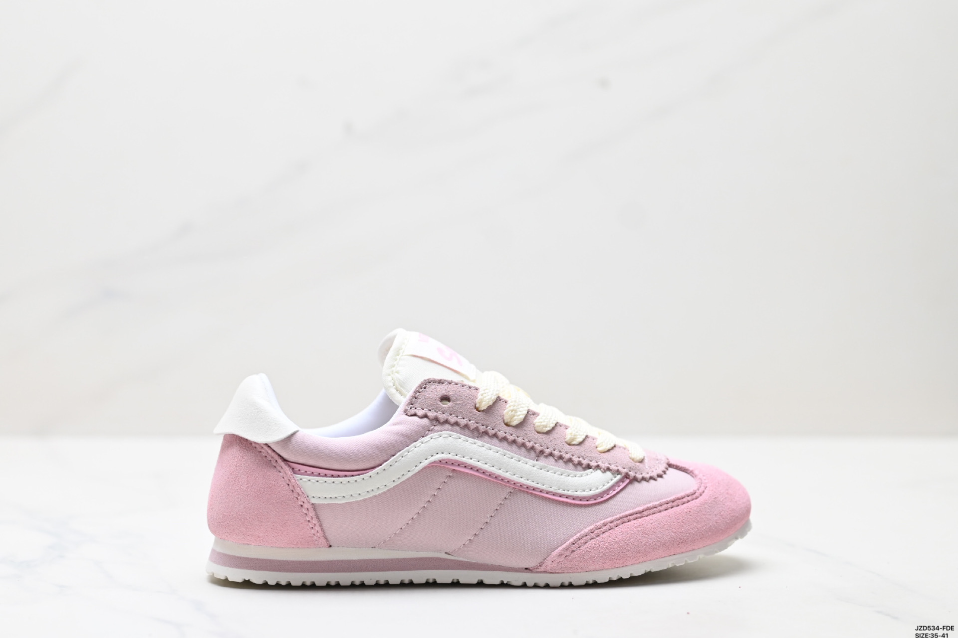Vans Super Lowpro Pink Retro Thin Bottom T-Toe Sneakers Women's Size 36-41 2 i1746201195152 4087 0 0