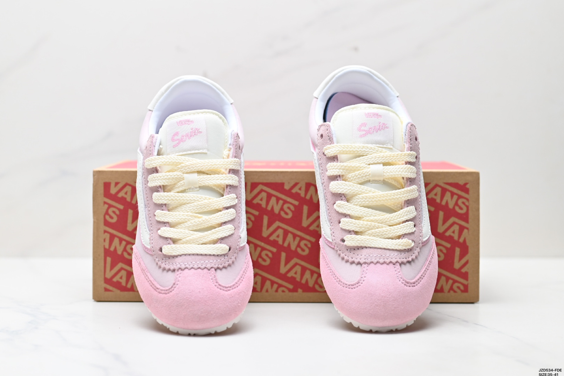 Vans Super Lowpro Pink Retro Thin Bottom T-Toe Sneakers Women's Size 36-41 8 i1746201195153 7849 0 6