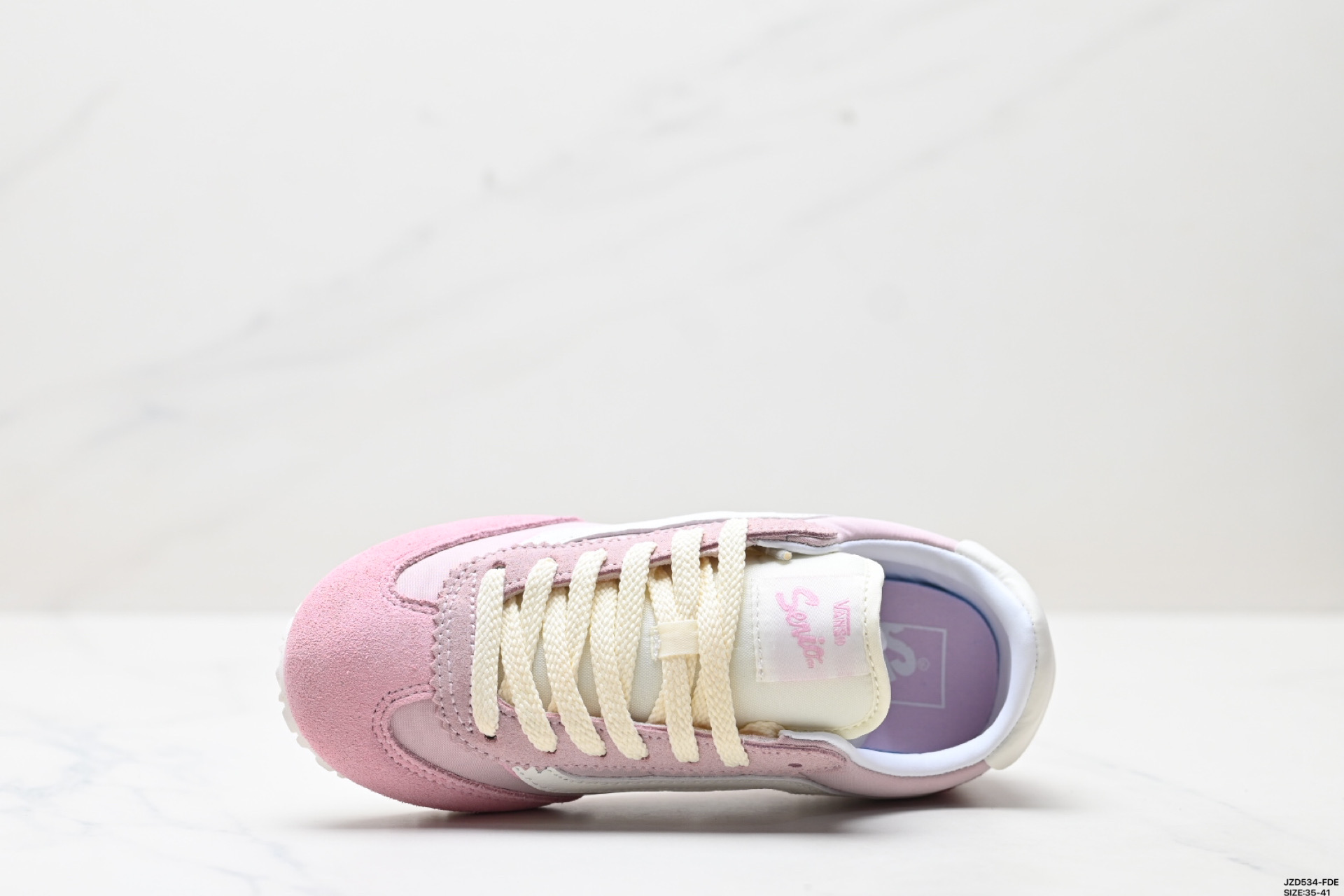 Vans Super Lowpro Pink Retro Thin Bottom T-Toe Sneakers Women's Size 36-41 3 i1746201198602 5294 0 1