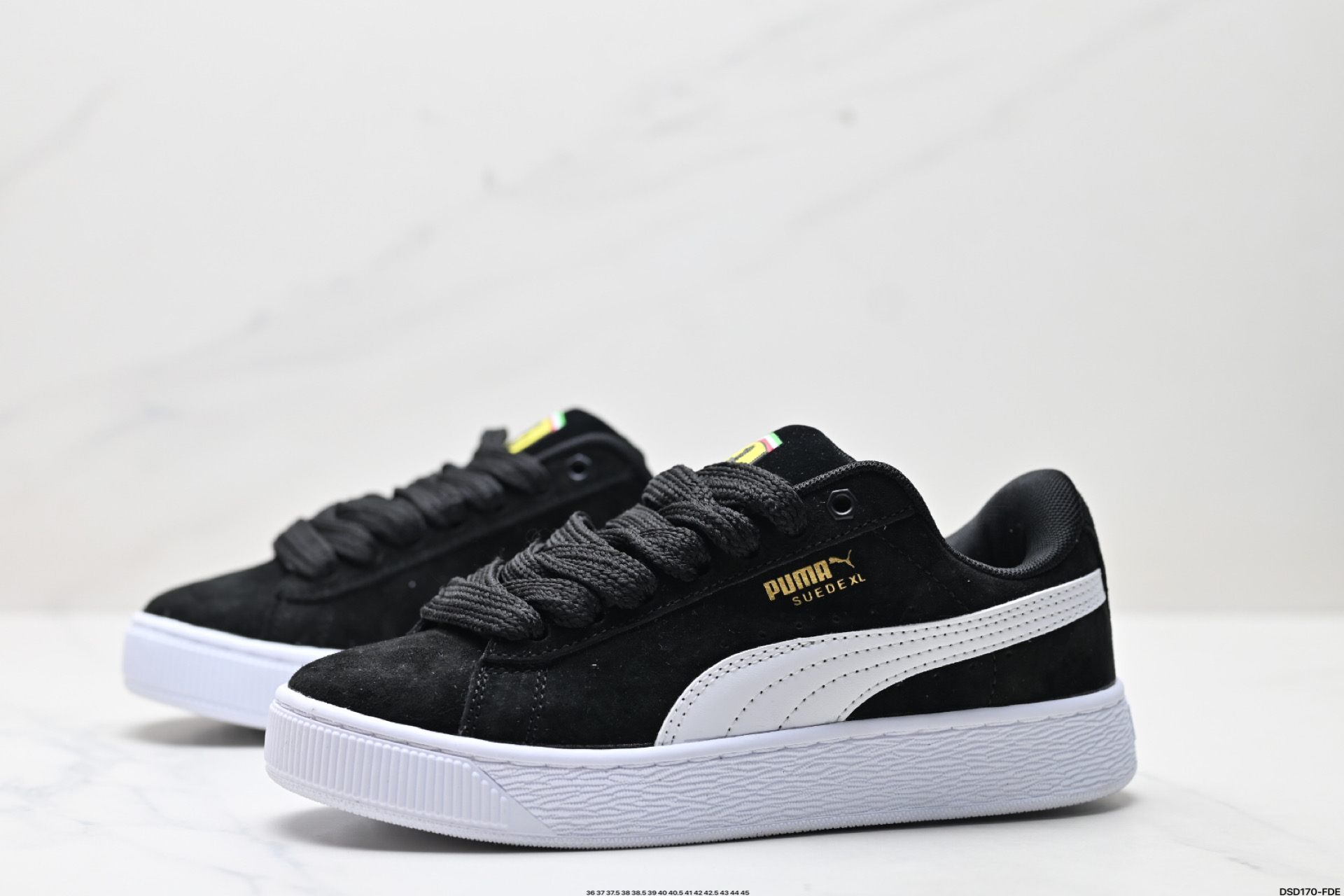 Puma Suede XL Retro Low-Top Sneakers: Black, White, Comfortable 5 i1746201606436 4908 0 3