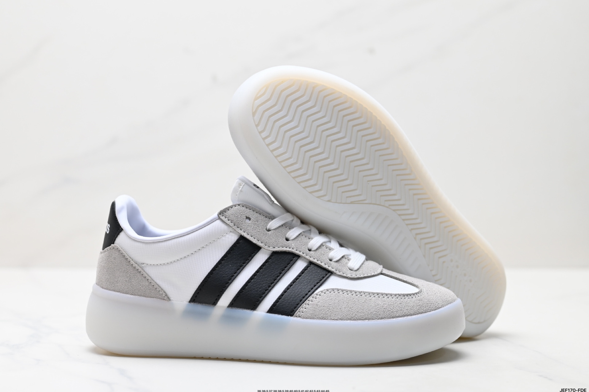 165 Adidas BARREDA DECODE 果冻T头鞋 板鞋德训鞋男女阿迪达斯轻运动鞋 JI2315