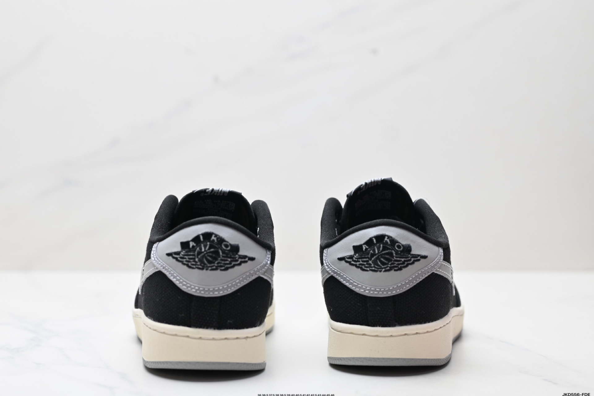 Nike Air Jordan 1 Low Black/Grey Casual Sneakers - Comfortable and Stylish 7 i1746203072871 4168 0 5