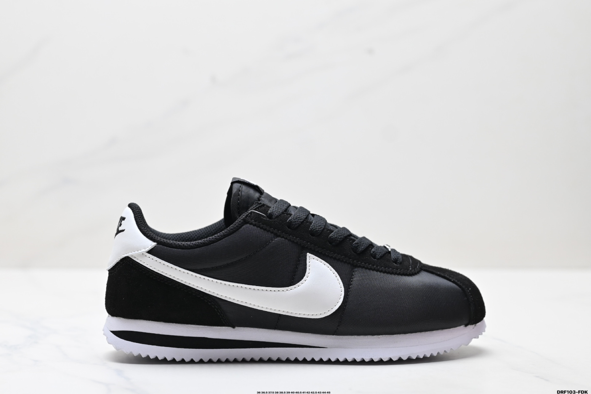 Nike Classic Cortez: Lightweight Comfort, Retro Style - Black/White 2 i1746288535806 7916 0 0