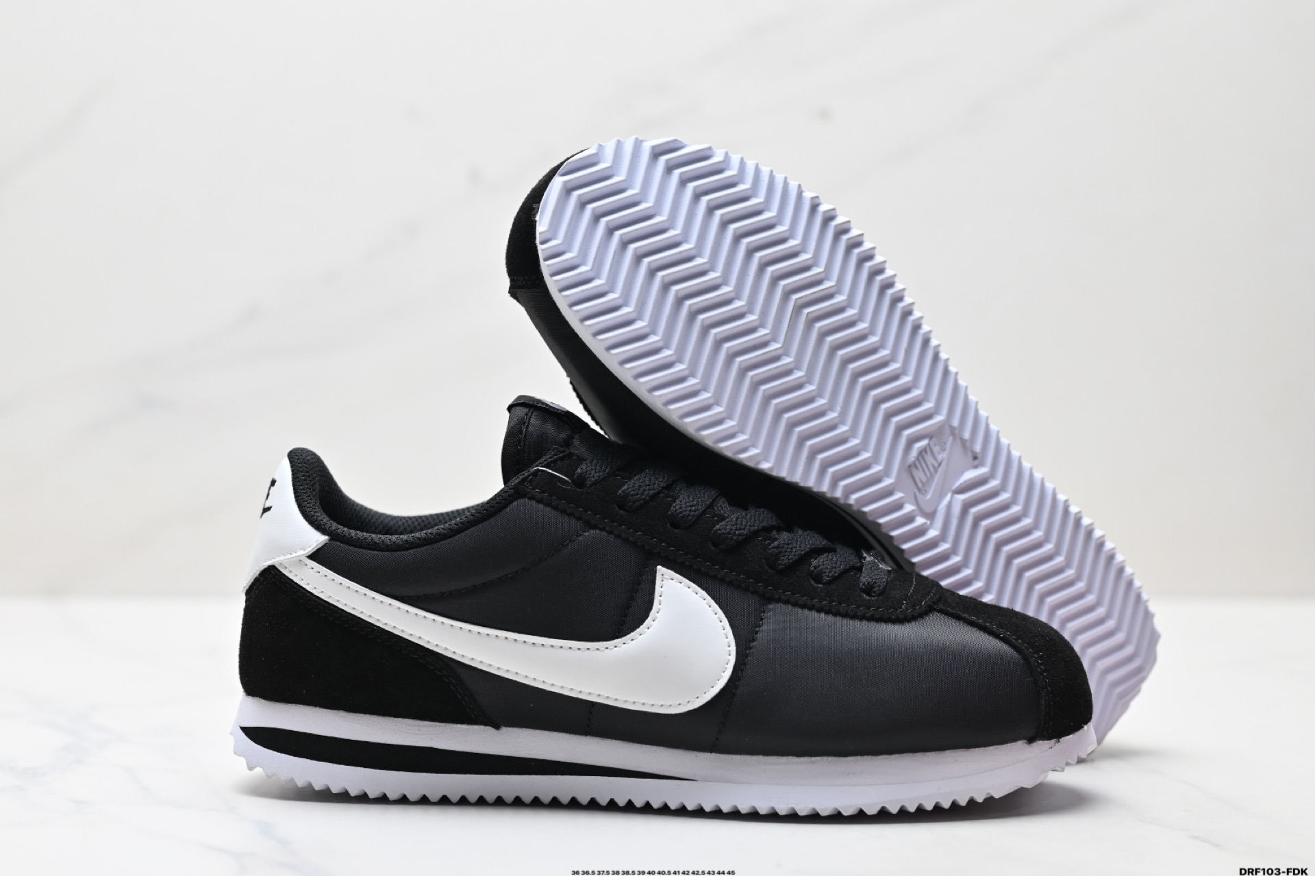 Nike Classic Cortez: Lightweight Comfort, Retro Style - Black/White 6 i1746288535807 3749 0 4