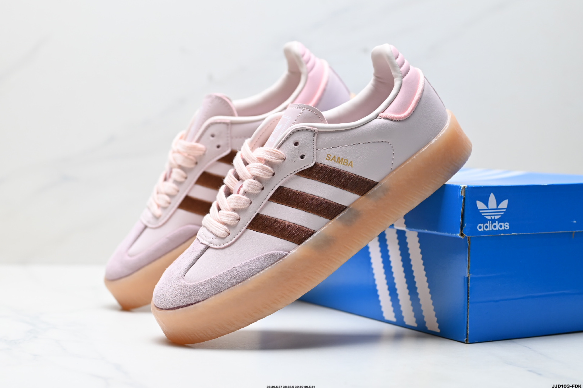 Adidas Originals Sambae Low-Top Sneakers - Light Blue, Casual, and Stylish 6 i1746288624752 1031 0 7