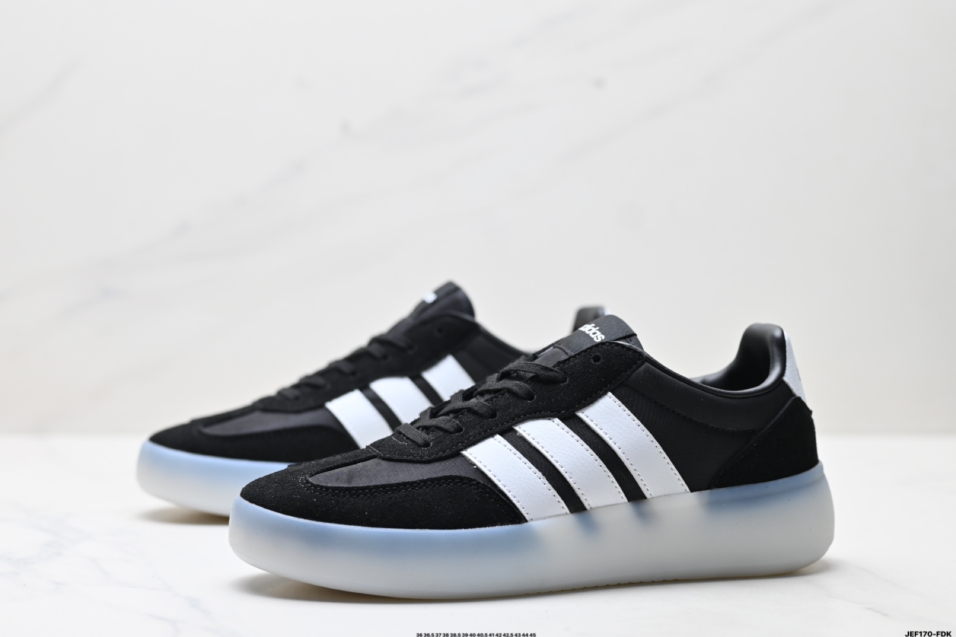 165 Adidas BARREDA DECODE 果冻T头鞋 板鞋德训鞋男女阿迪达斯轻运动鞋 JI2316