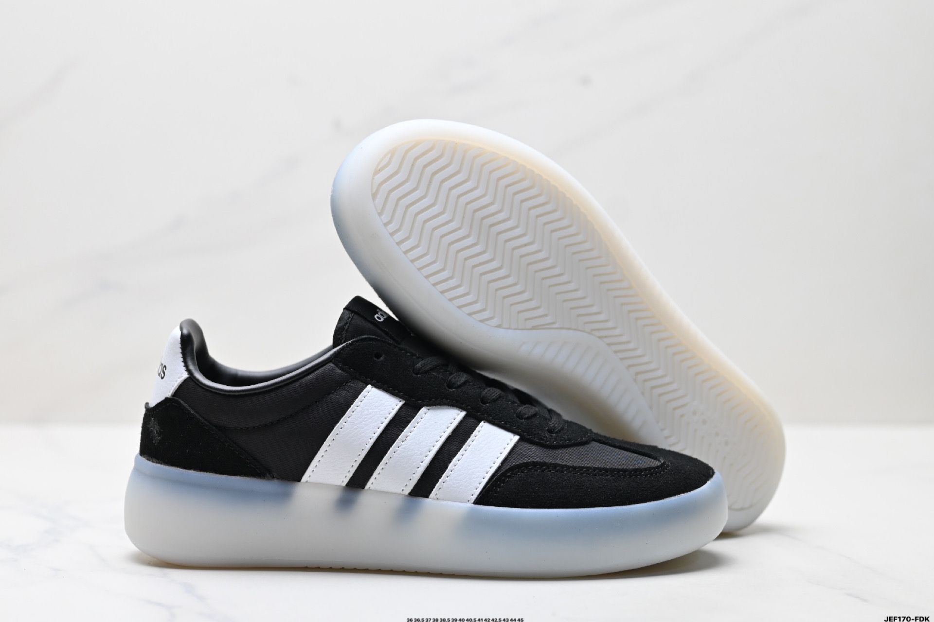 165 Adidas BARREDA DECODE 果冻T头鞋 板鞋德训鞋男女阿迪达斯轻运动鞋 JI2316
