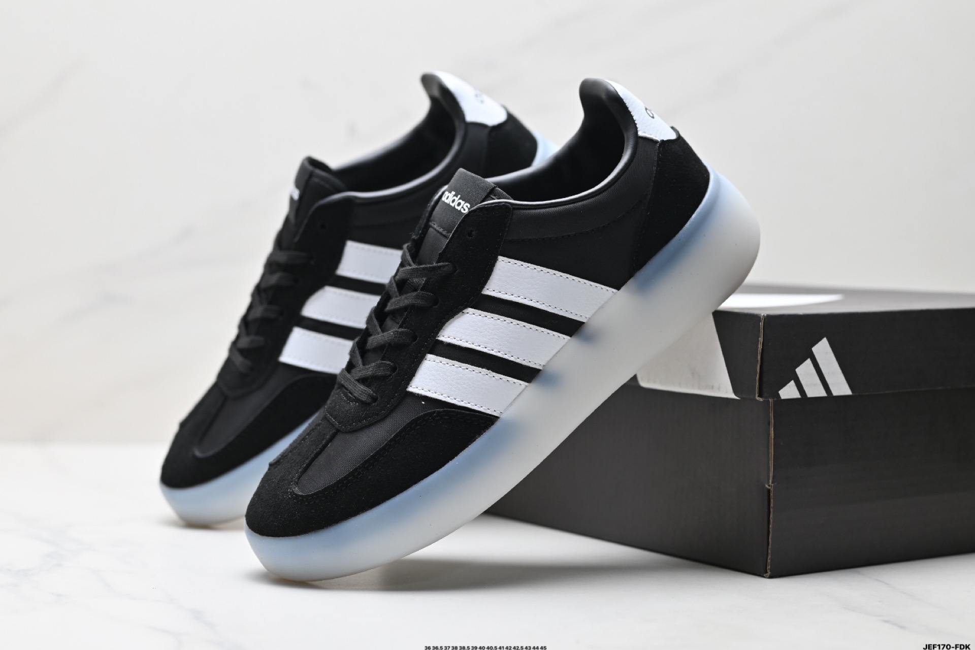 165 Adidas BARREDA DECODE 果冻T头鞋 板鞋德训鞋男女阿迪达斯轻运动鞋 JI2316