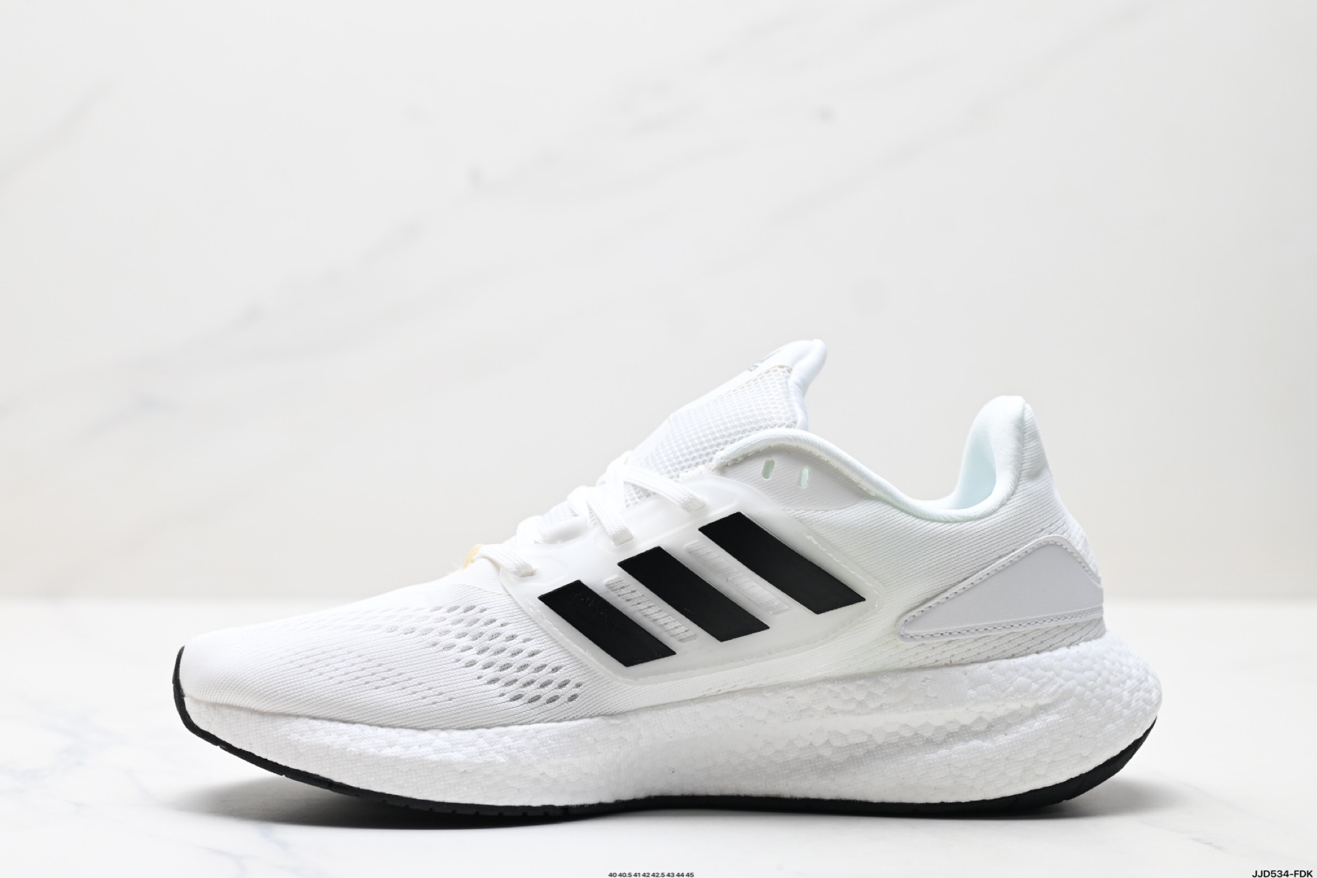 Adidas PureBOOST 22 H.RDY White/Black Men's Running Shoes - Breathable Knit Upper 4 i1746289842977 2833 0 2