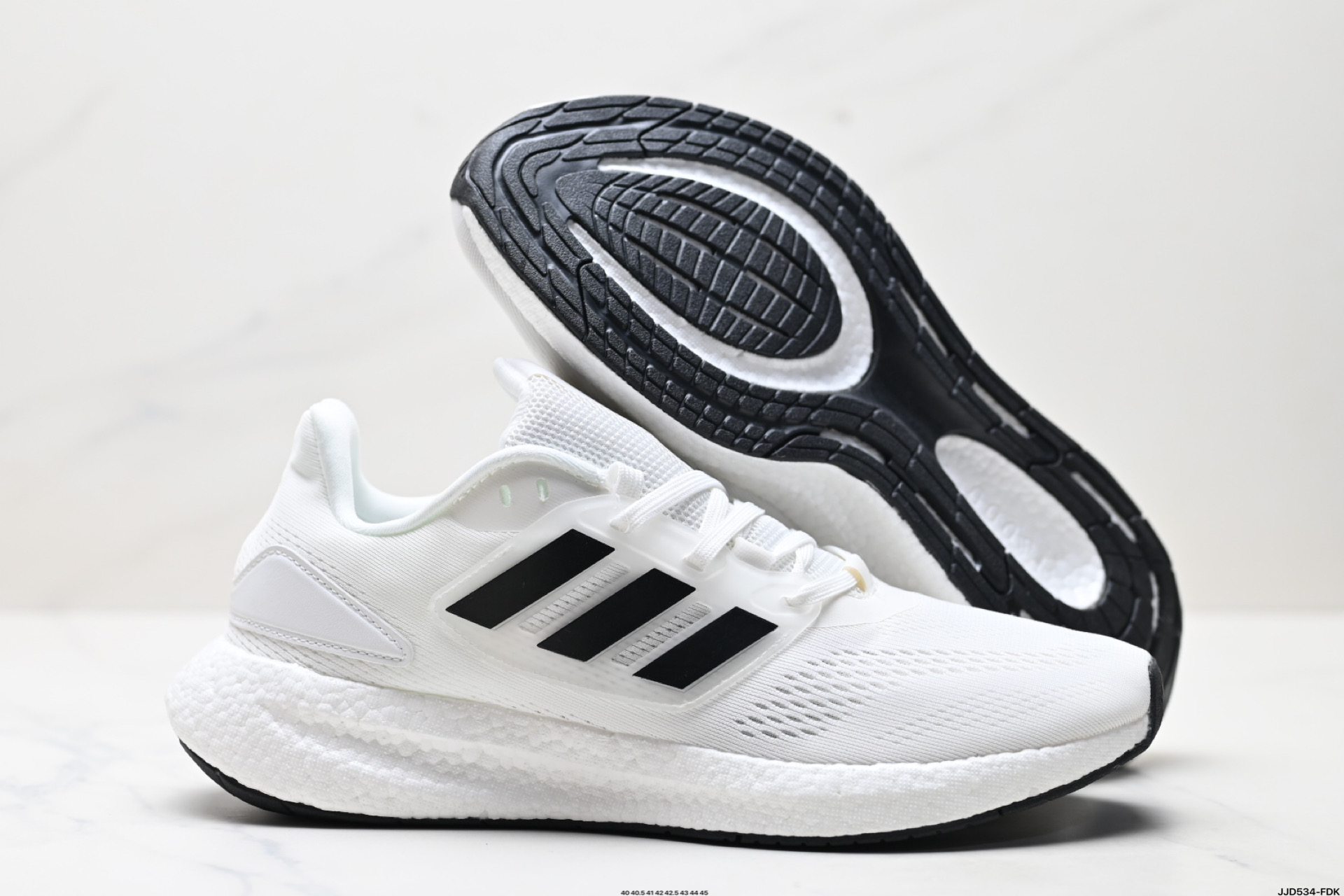 Adidas PureBOOST 22 H.RDY White/Black Men's Running Shoes - Breathable Knit Upper 6 i1746289843750 6816 0 4