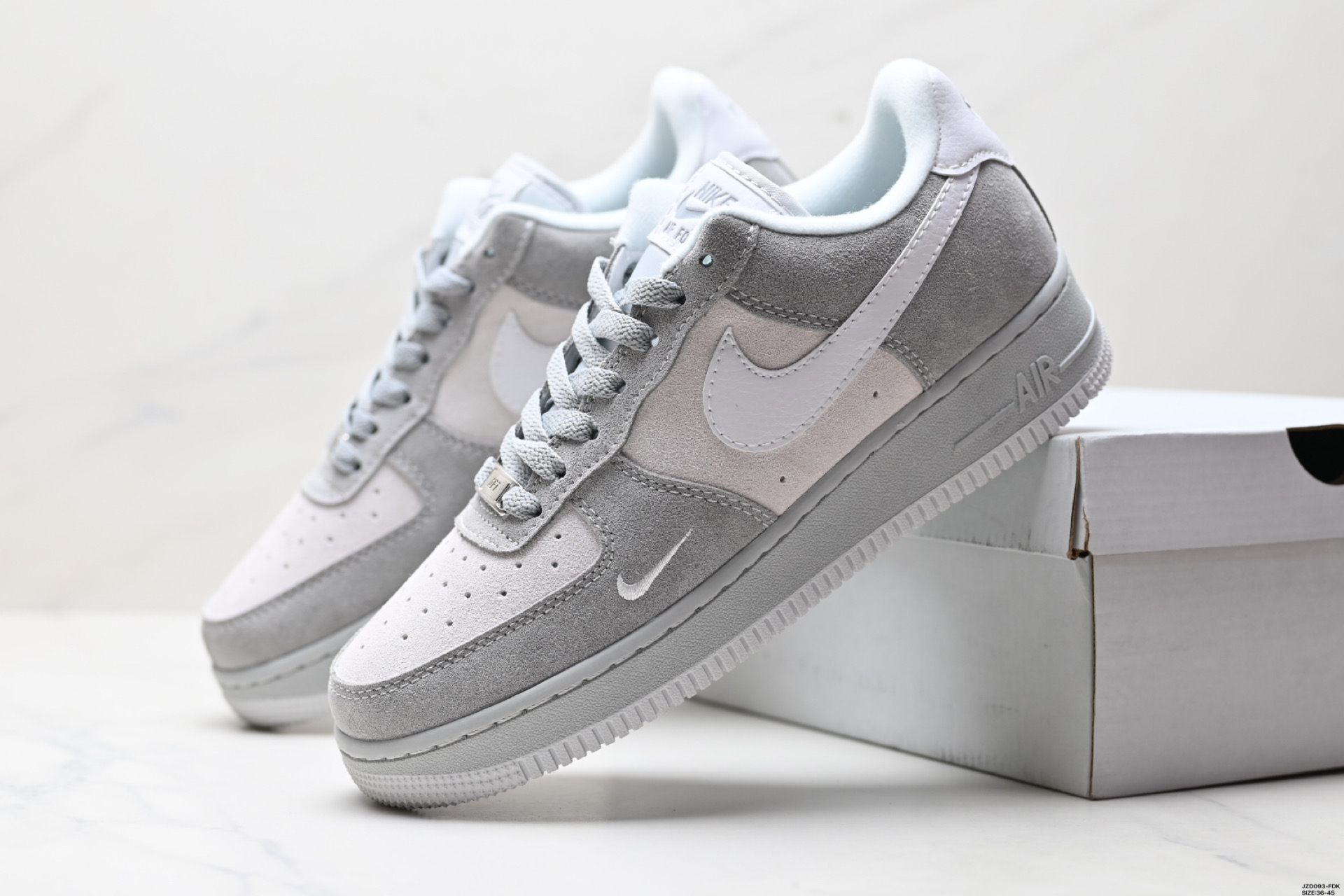 Nike Air Force 1 '07 Low-Top Casual Shoes - White/Black, HV3876-077 6 i1746290007127 1791 0 7
