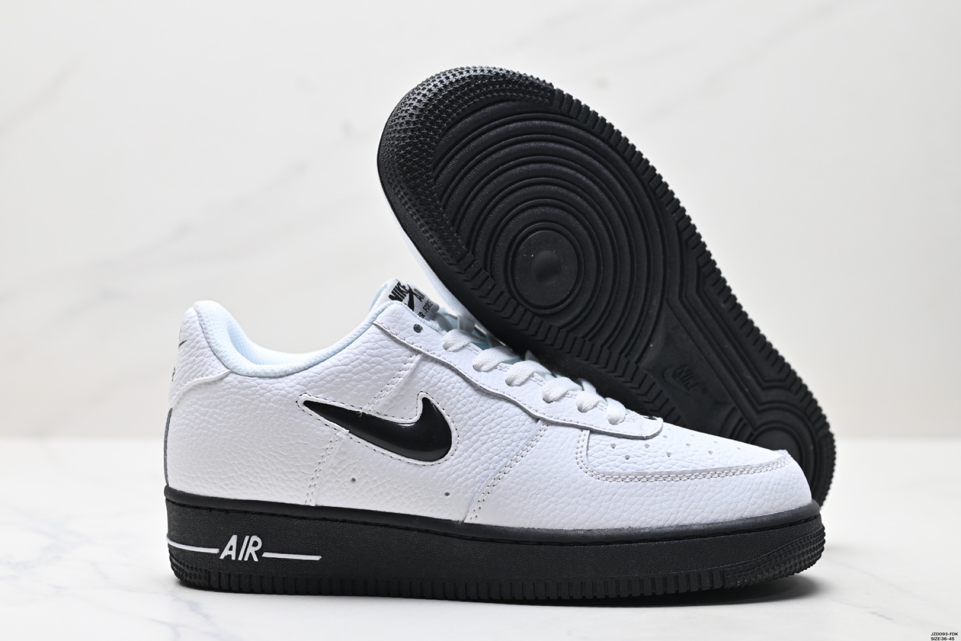 Nike Air Force 1 '07 Low-Top Casual Shoes - White/Black, HV3876-077 4 i1746290074981 113 0 4