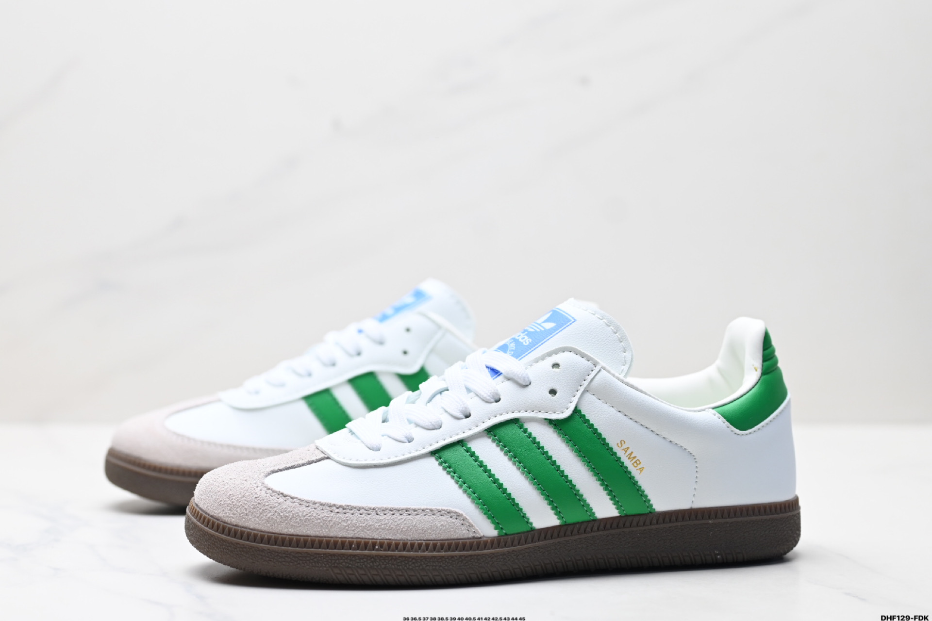 💰120
真标✅阿迪达斯三叶草Adidas Originals Samba 桑巴舞系列绅士德训足球风百搭低帮休闲运动板鞋
货号:B75806
尺码:36 36.5 37 38 38.5 39 40 40.5 41 42 42.5 43 44 45
ID:DHF129-FDK