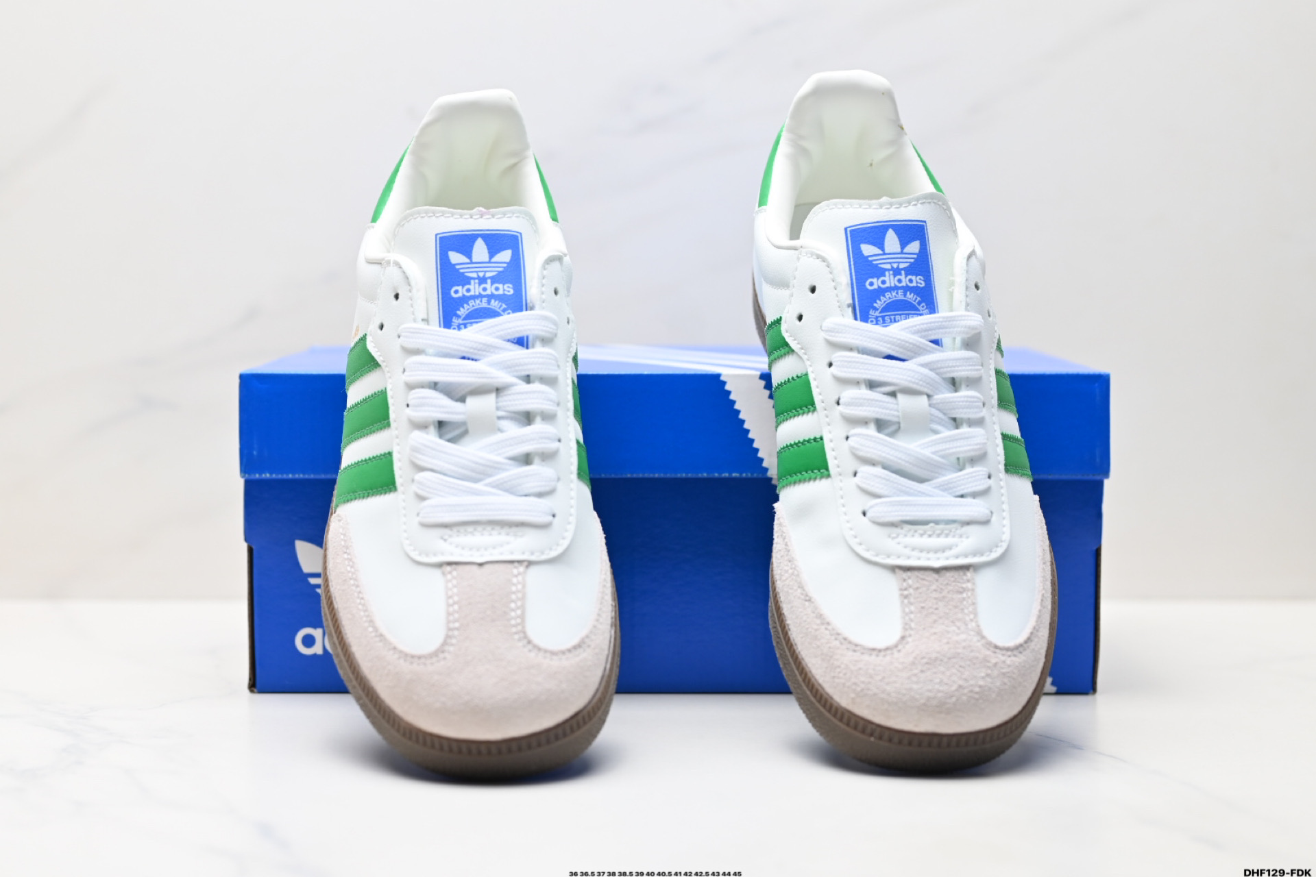 💰120
真标✅阿迪达斯三叶草Adidas Originals Samba 桑巴舞系列绅士德训足球风百搭低帮休闲运动板鞋
货号:B75806
尺码:36 36.5 37 38 38.5 39 40 40.5 41 42 42.5 43 44 45
ID:DHF129-FDK