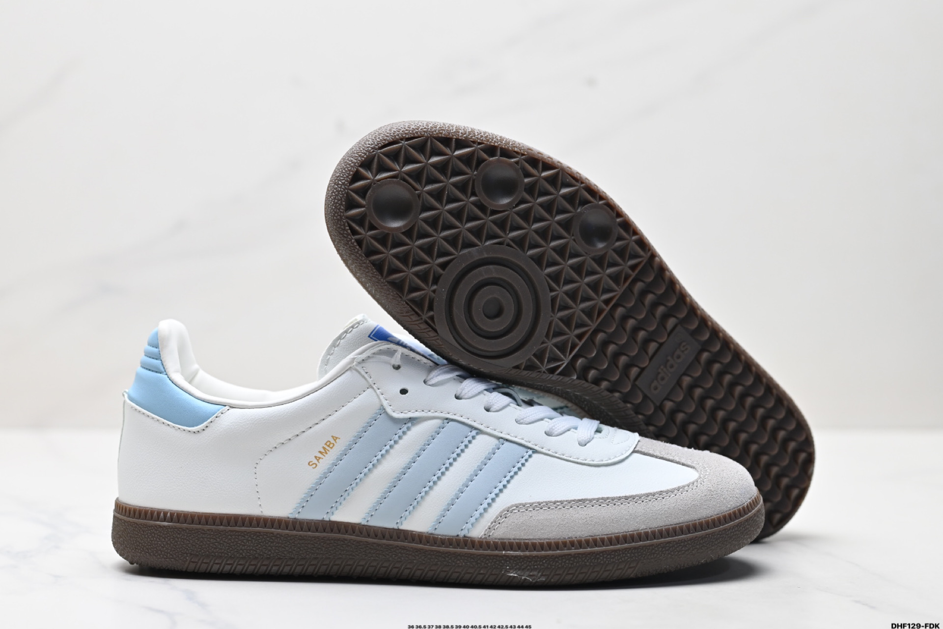 💰120
真标✅阿迪达斯三叶草Adidas Originals Samba 桑巴舞系列绅士德训足球风百搭低帮休闲运动板鞋
货号:B75806
尺码:36 36.5 37 38 38.5 39 40 40.5 41 42 42.5 43 44 45
ID:DHF129-FDK