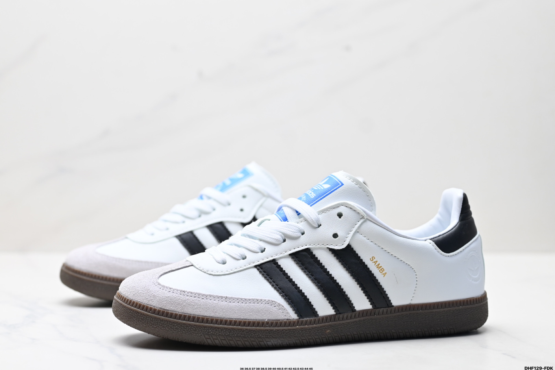 💰120
真标✅阿迪达斯三叶草Adidas Originals Samba 桑巴舞系列绅士德训足球风百搭低帮休闲运动板鞋
货号:B75806
尺码:36 36.5 37 38 38.5 39 40 40.5 41 42 42.5 43 44 45
ID:DHF129-FDK