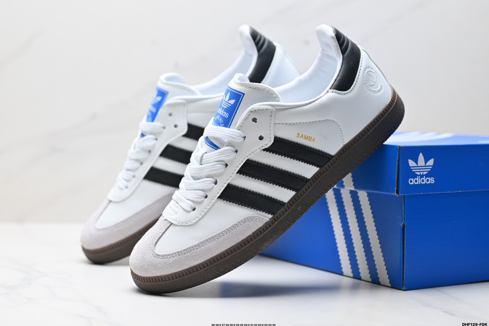 💰120
真标✅阿迪达斯三叶草Adidas Originals Samba 桑巴舞系列绅士德训足球风百搭低帮休闲运动板鞋
货号:B75806
尺码:36 36.5 37 38 38.5 39 40 40.5 41 42 42.5 43 44 45
ID:DHF129-FDK