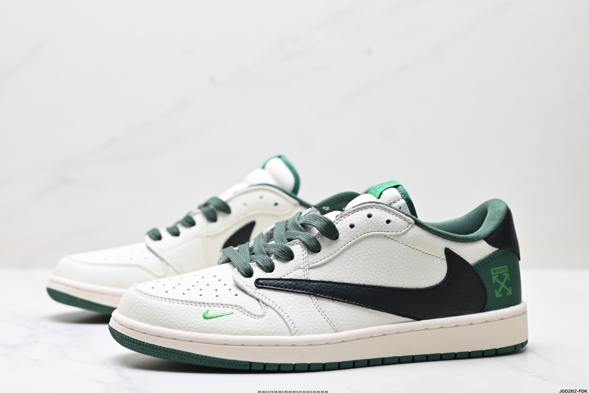 Air Jordan 1 Low Travis Scott x Off-White Green Sneakers JJ5288-011 5 i1746290213212 266 0 3