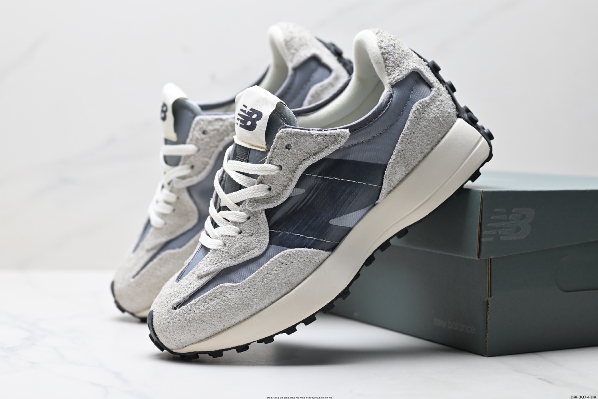 New Balance MS327 Retro Casual Running Shoes - Vintage Style, Deconstructed N Logo 9 i1746291164270 5318 0 7
