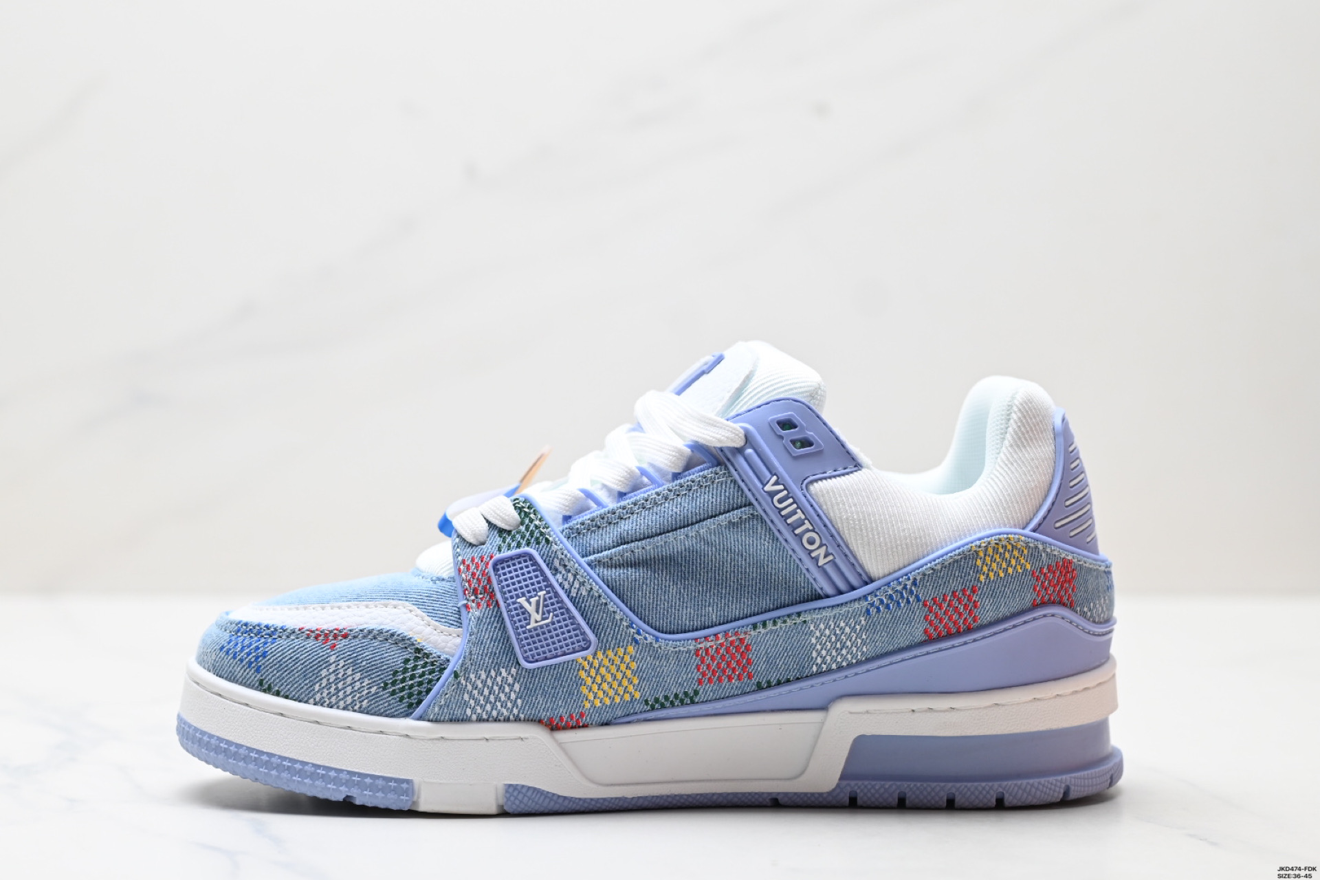 Louis Vuitton Trainer Sneaker Low Casual Shoes, Stylish and Versatile 4 i1746291453972 5952 0 2