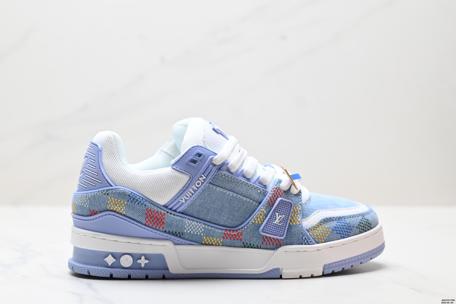 Louis Vuitton Trainer Sneaker Low Casual Shoes, Stylish and Versatile 2 i1746291453973 5315 0 0