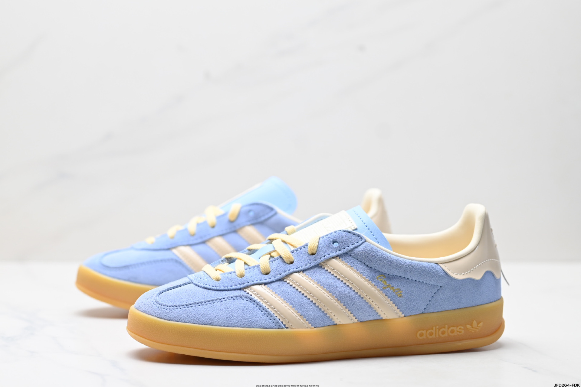 180 阿迪达斯Adidas Originals Gazelle Indoor三叶草男女复古运动轻便休闲板鞋 JR8029