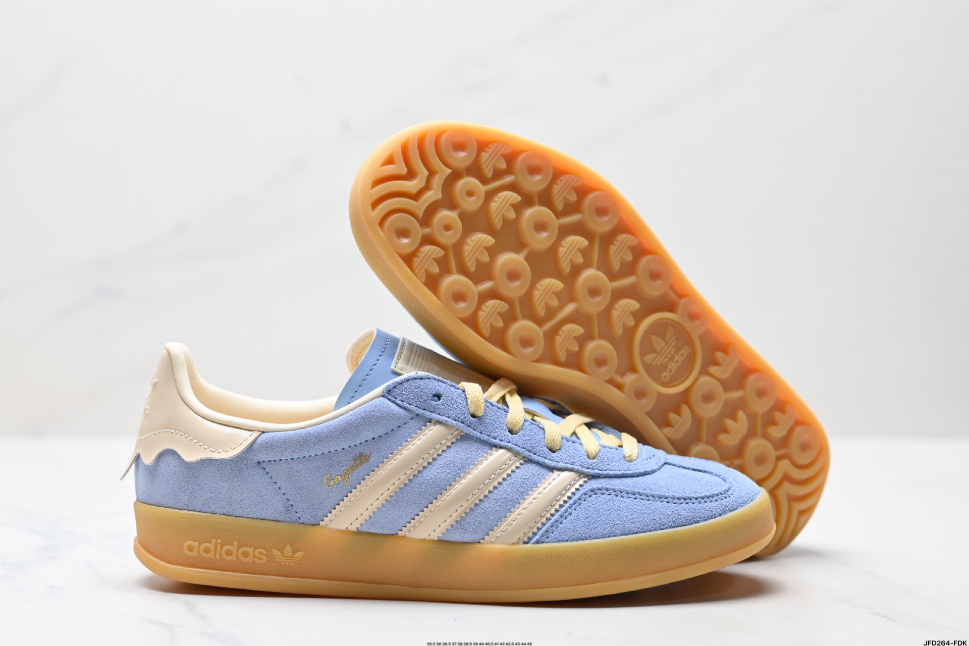 180 阿迪达斯Adidas Originals Gazelle Indoor三叶草男女复古运动轻便休闲板鞋 JR8029