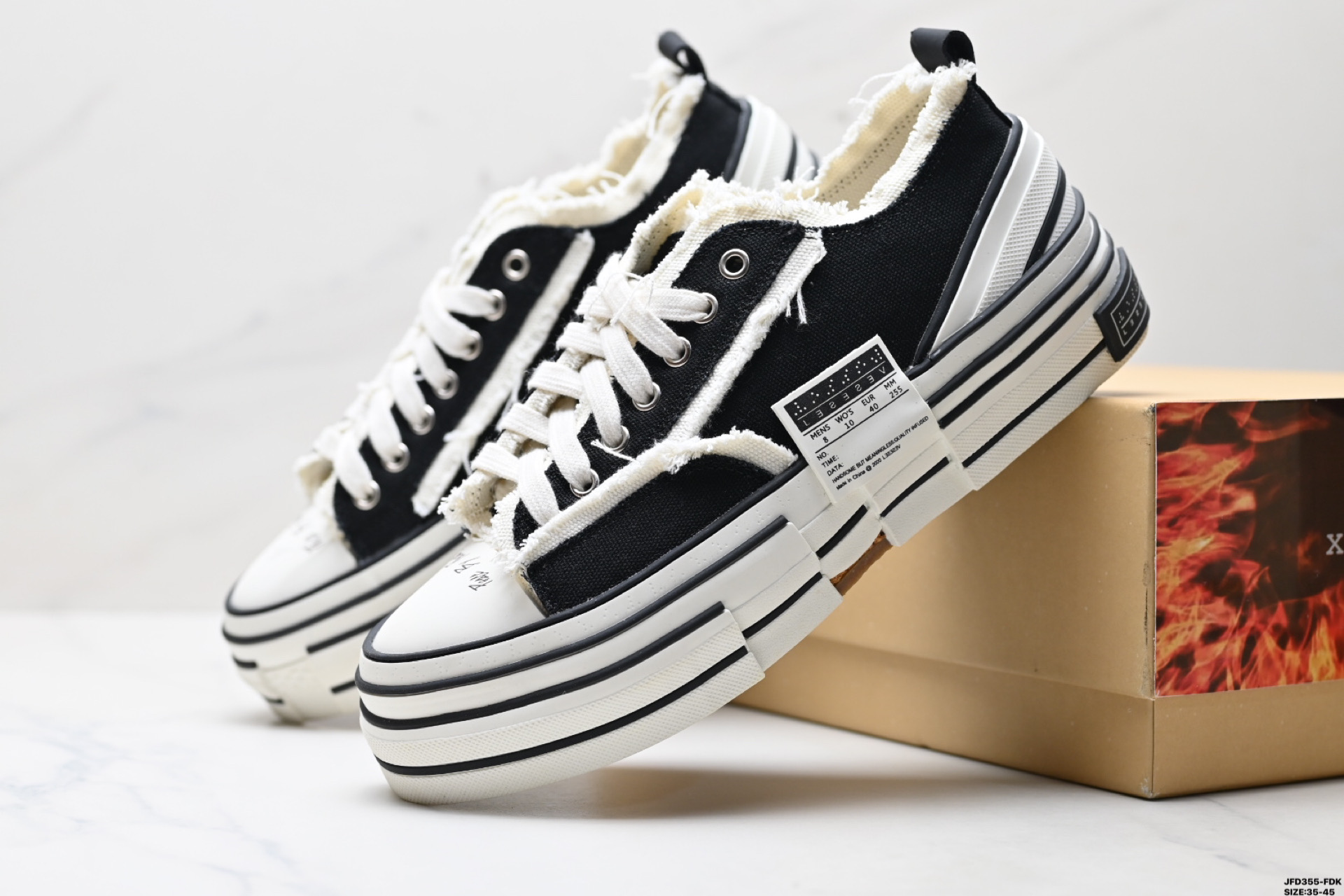 xVESSEL Wu Jianhao Handmade Vulcanized Canvas Shoes - Stylish and Unique 9 i1746292217223 3666 0 7