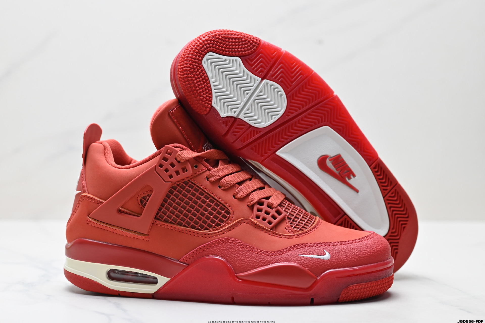 Nike Air Jordan 4 Retro Red Sneakers HF4340-800 6 i1746375115789 2966 0 4