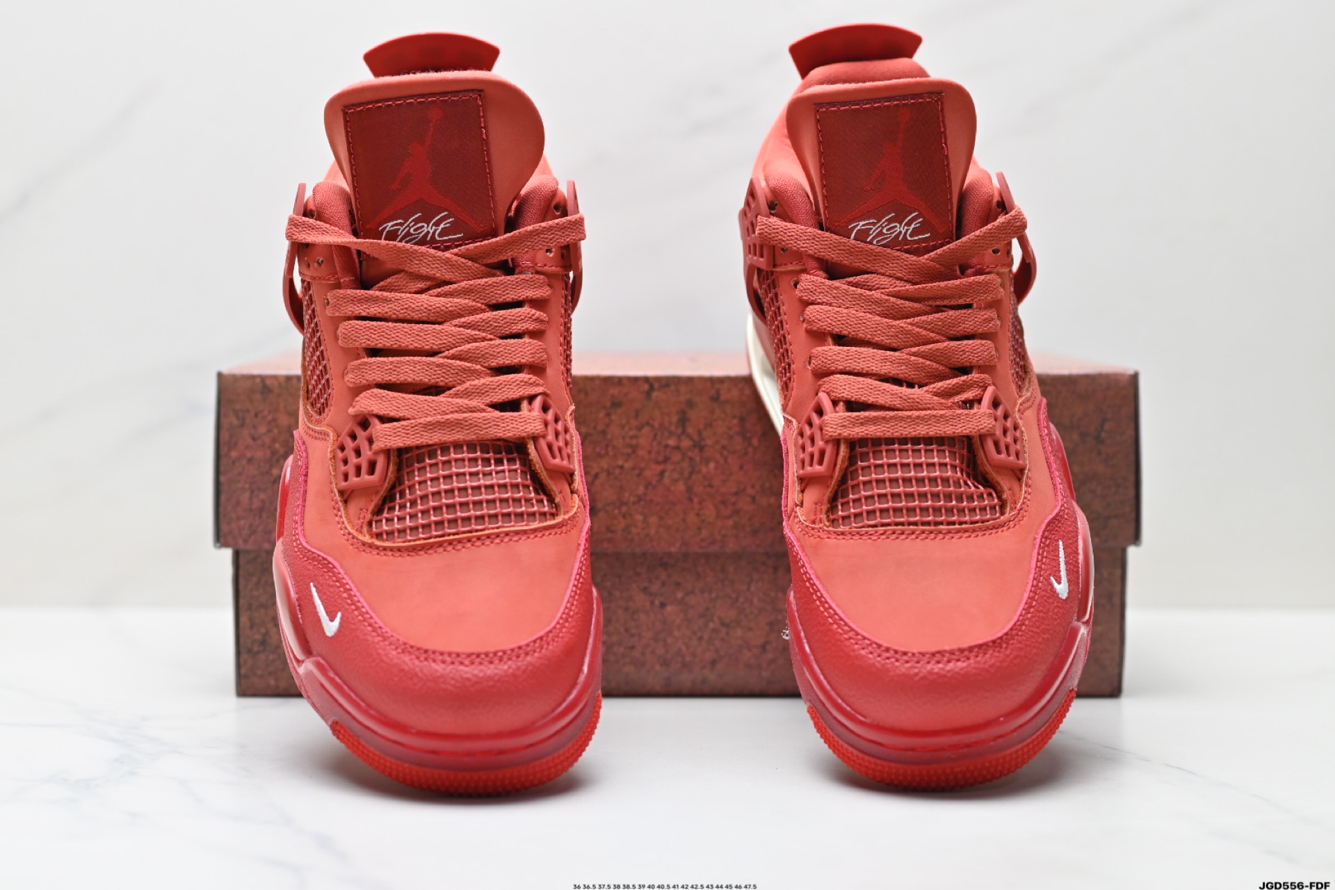 Nike Air Jordan 4 Retro Red Sneakers HF4340-800 8 i1746375115789 502 0 6