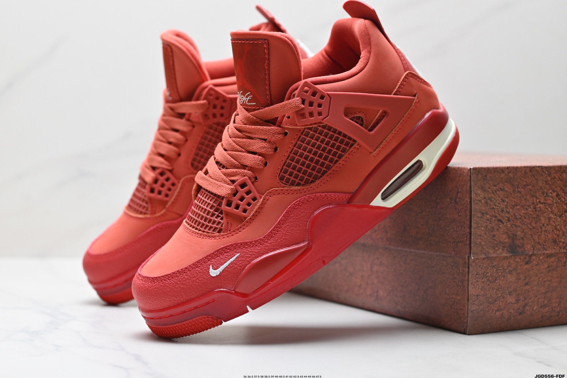Nike Air Jordan 4 Retro Red Sneakers HF4340-800 9 i1746375117355 1488 0 7