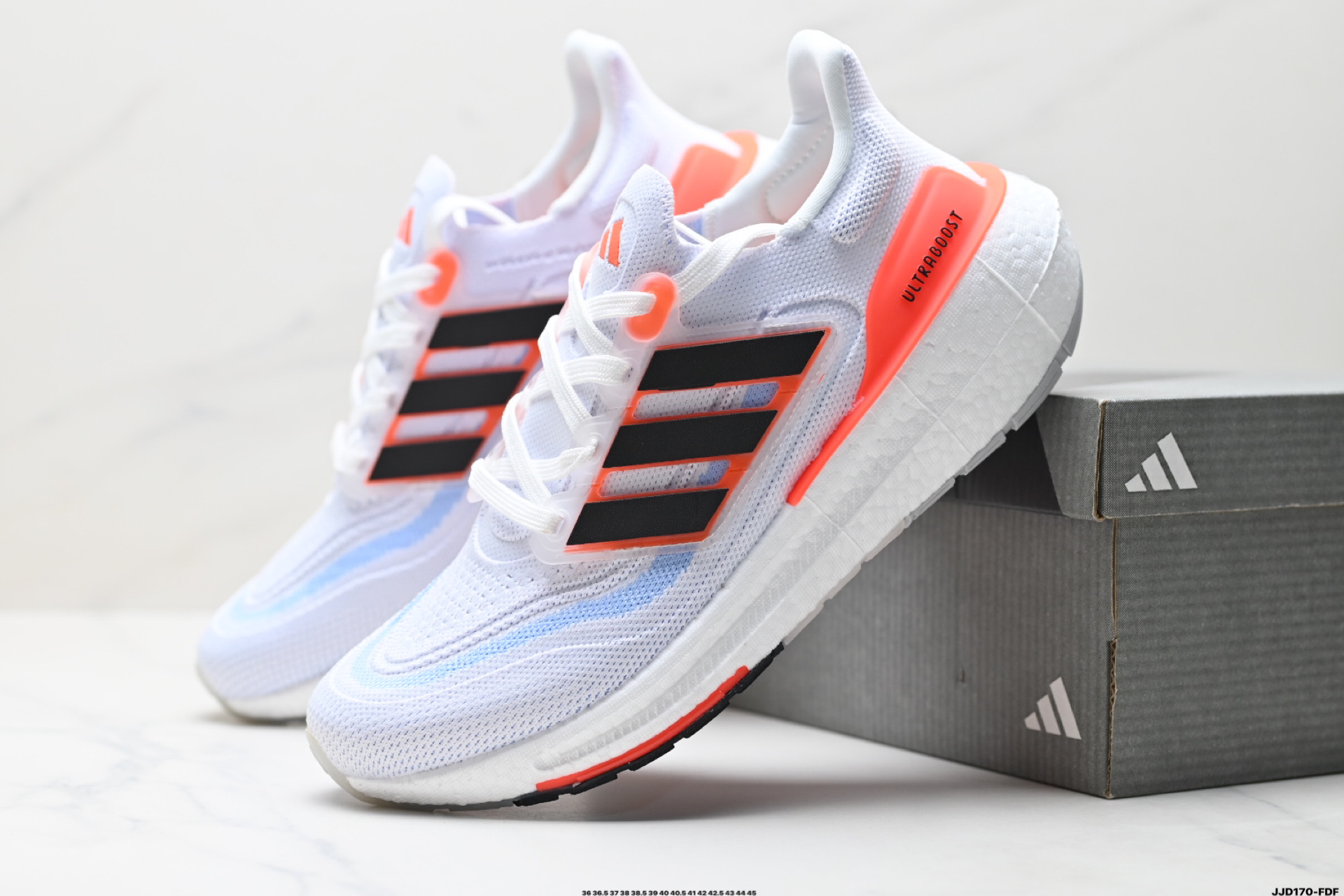 Adidas Ultraboost Light Black Running Shoes - IE1768, Cushioned, Breathable Knit 4 i1746376583344 3152 0 7