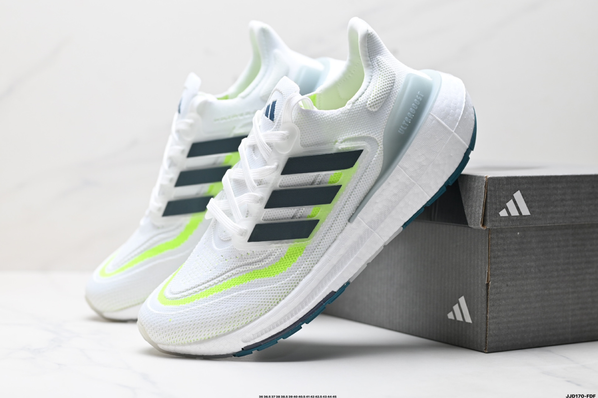 Adidas Ultraboost Light Black Running Shoes - IE1768, Cushioned, Breathable Knit 9 i1746376675260 2495 0 7