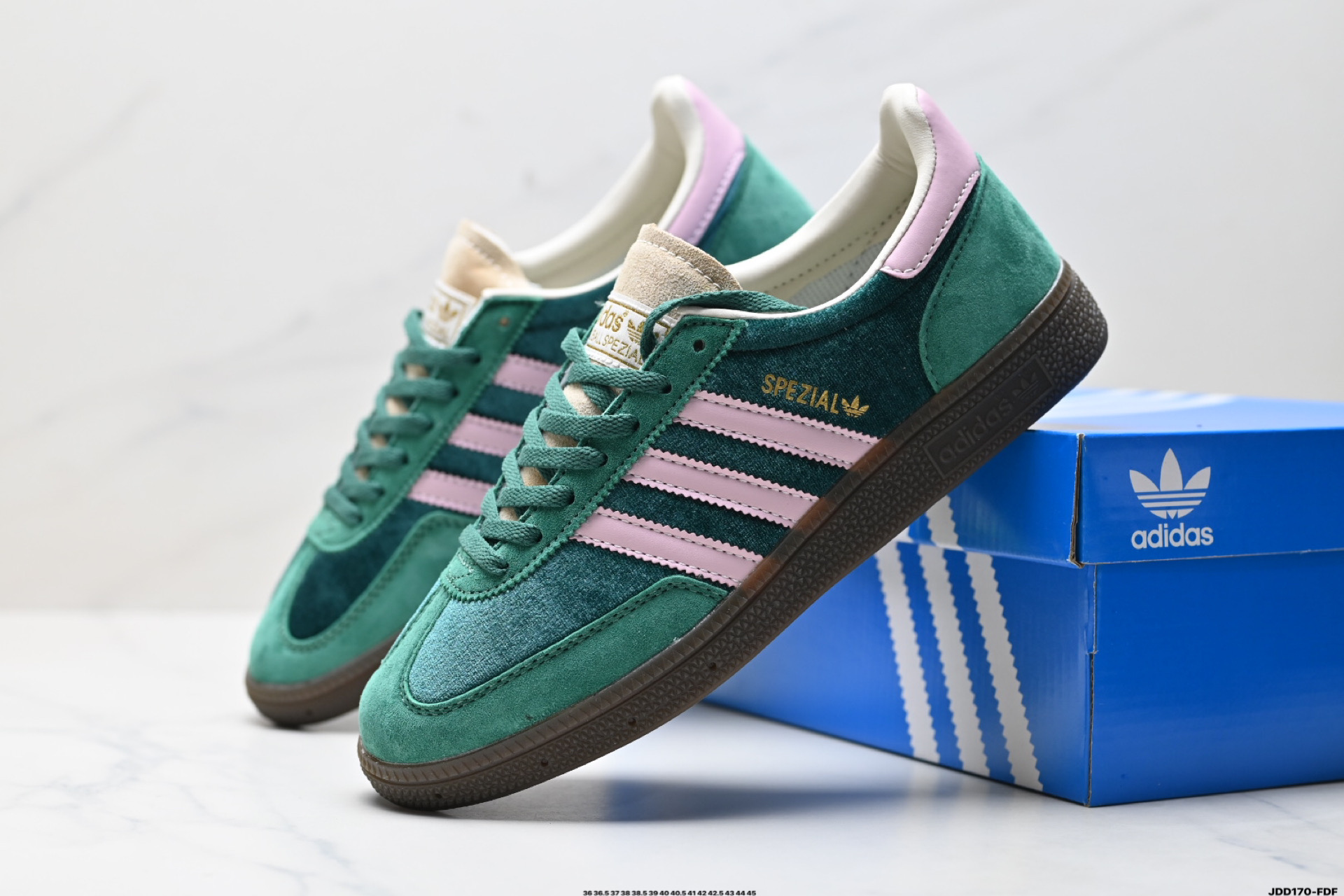 Adidas Handball Spezial Retro Sneakers - Suede Upper, Durable Outsole, Classic Style 9 i1746376800756 207 0 7