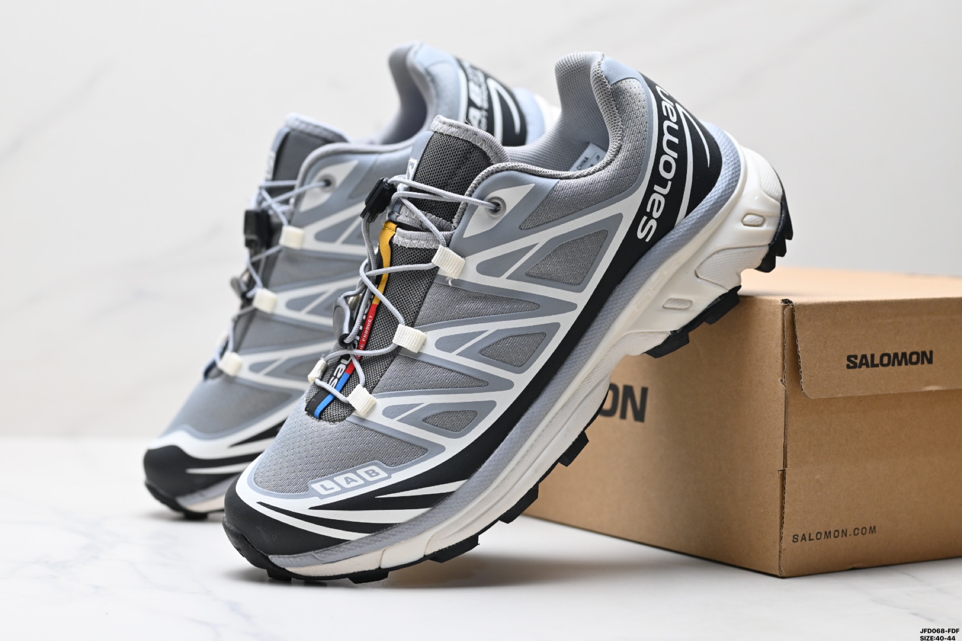 Salomon XA PRO XT-6 EXPANSE Trail Running Shoes - Black, White, and Teal 5 i1746377625449 1905 0 7