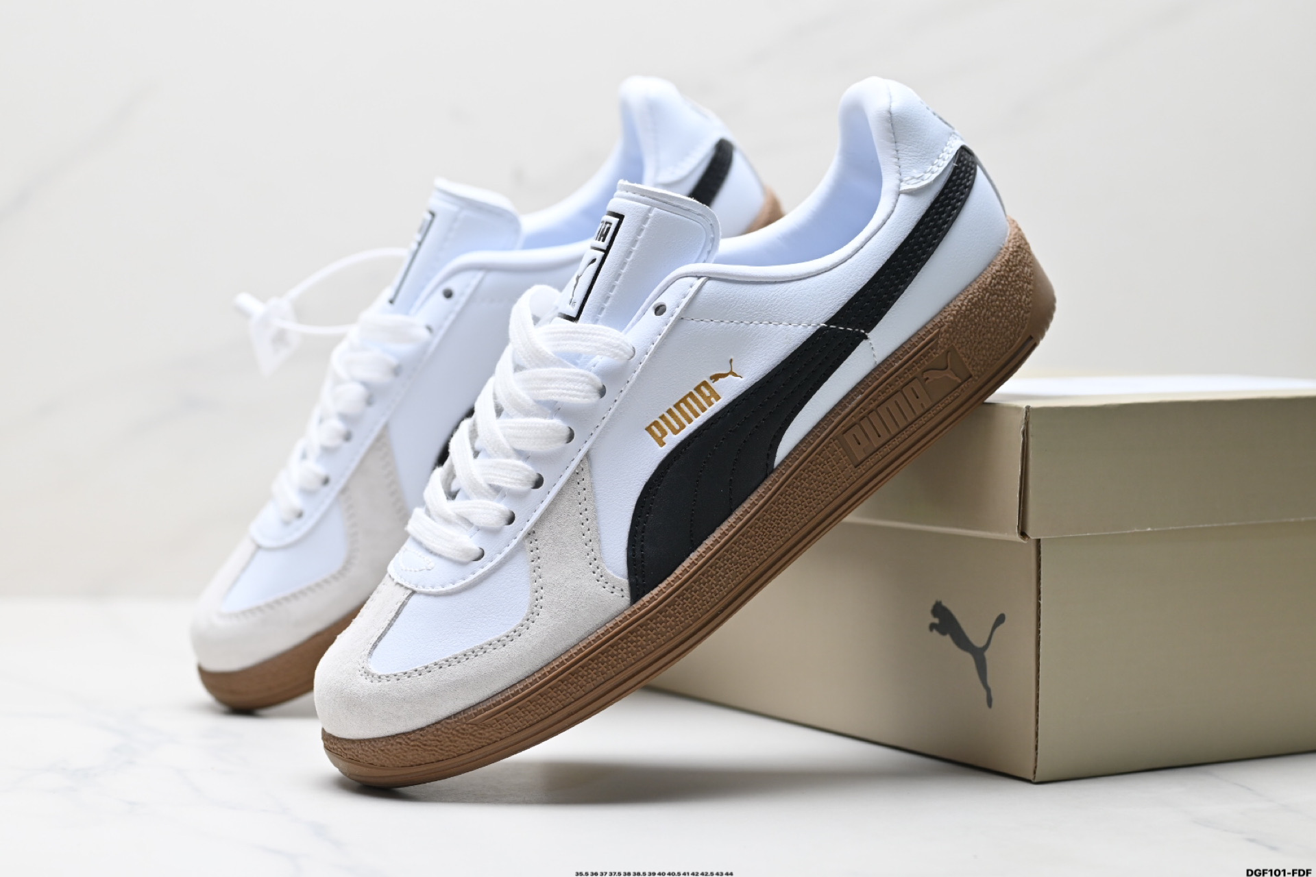 Puma Liga Leather Retro Low-Top Sneakers Versatile Casual Sports Shoes 5 i1746378256693 7410 0 7