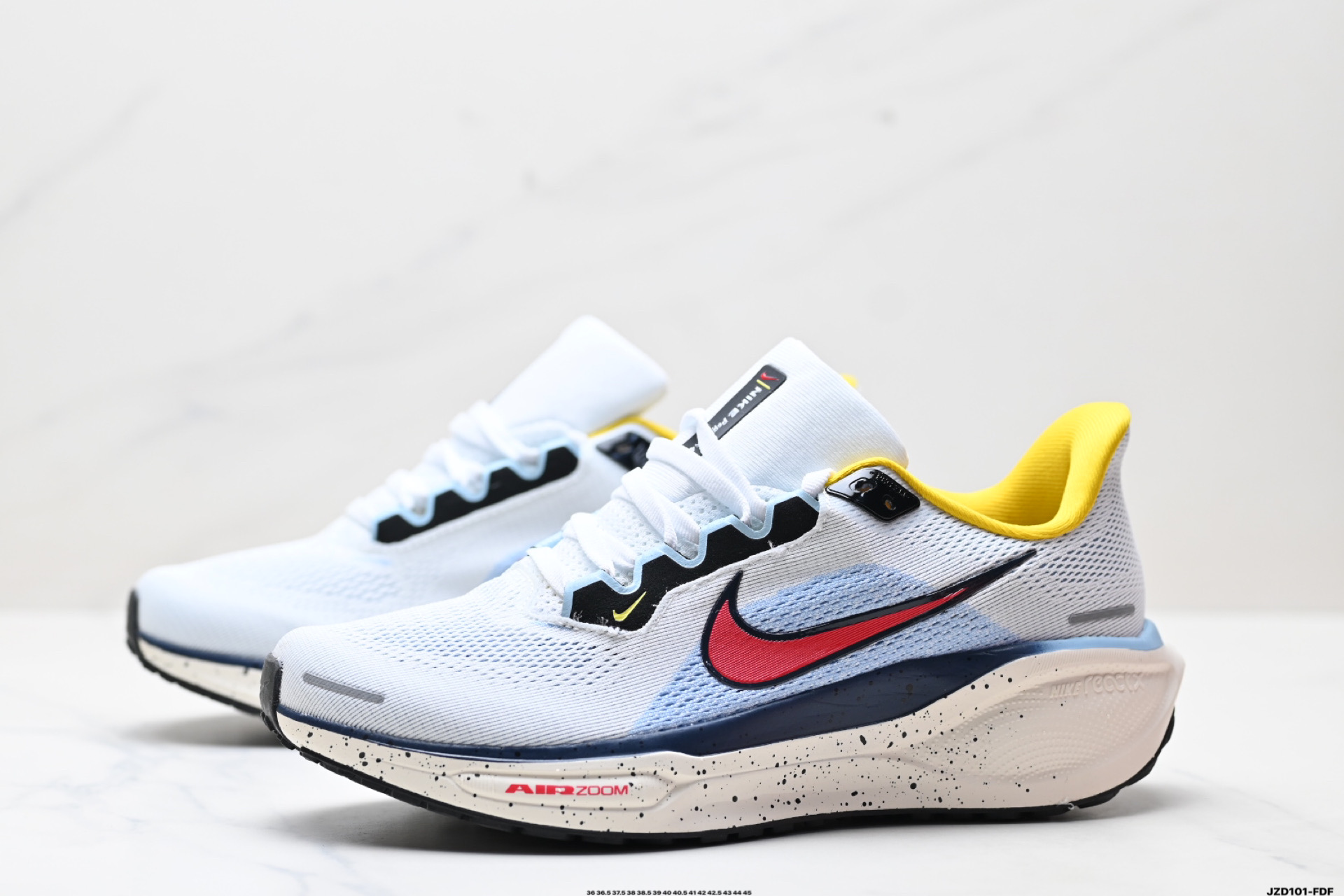 Nike Air Zoom Pegasus 41 White/Red Running Shoes - HJ9068-100 5 i1746378417776 2706 0 3