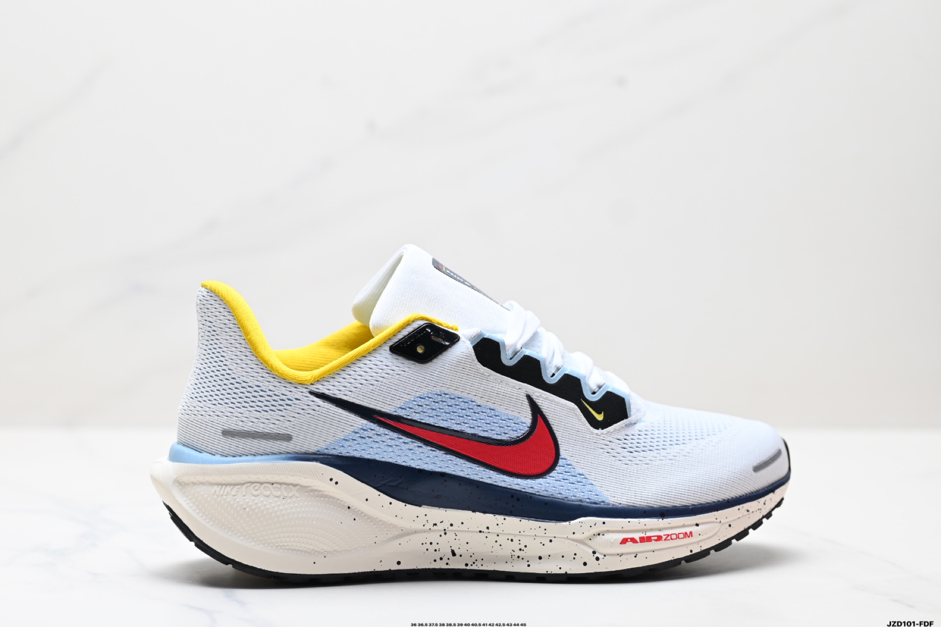 Nike Air Zoom Pegasus 41 White/Red Running Shoes - HJ9068-100 2 i1746378417776 8214 0 0