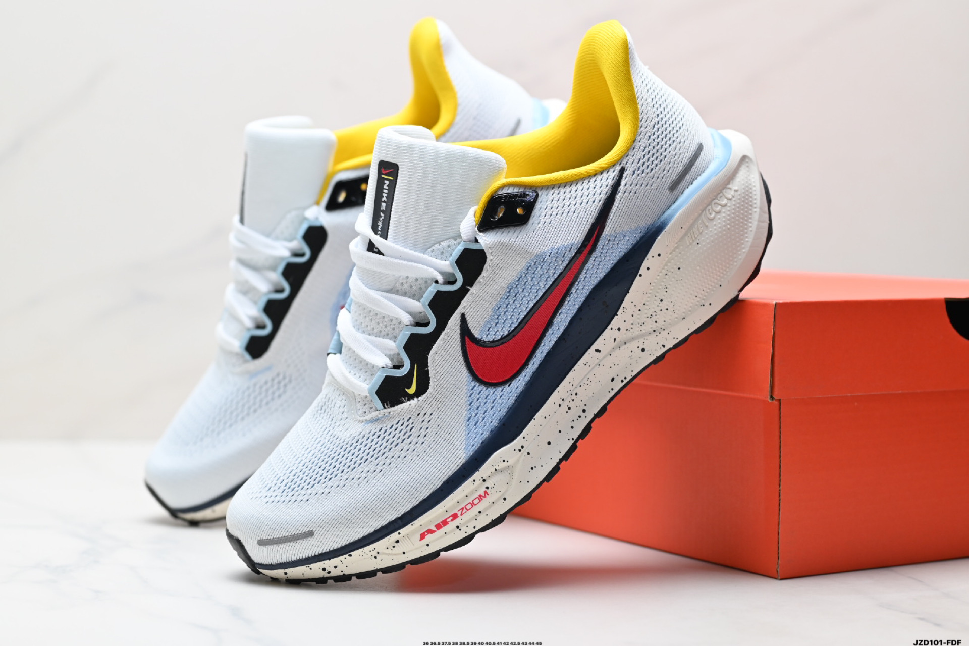 Nike Air Zoom Pegasus 41 White/Red Running Shoes - HJ9068-100 9 i1746378419285 1319 0 7