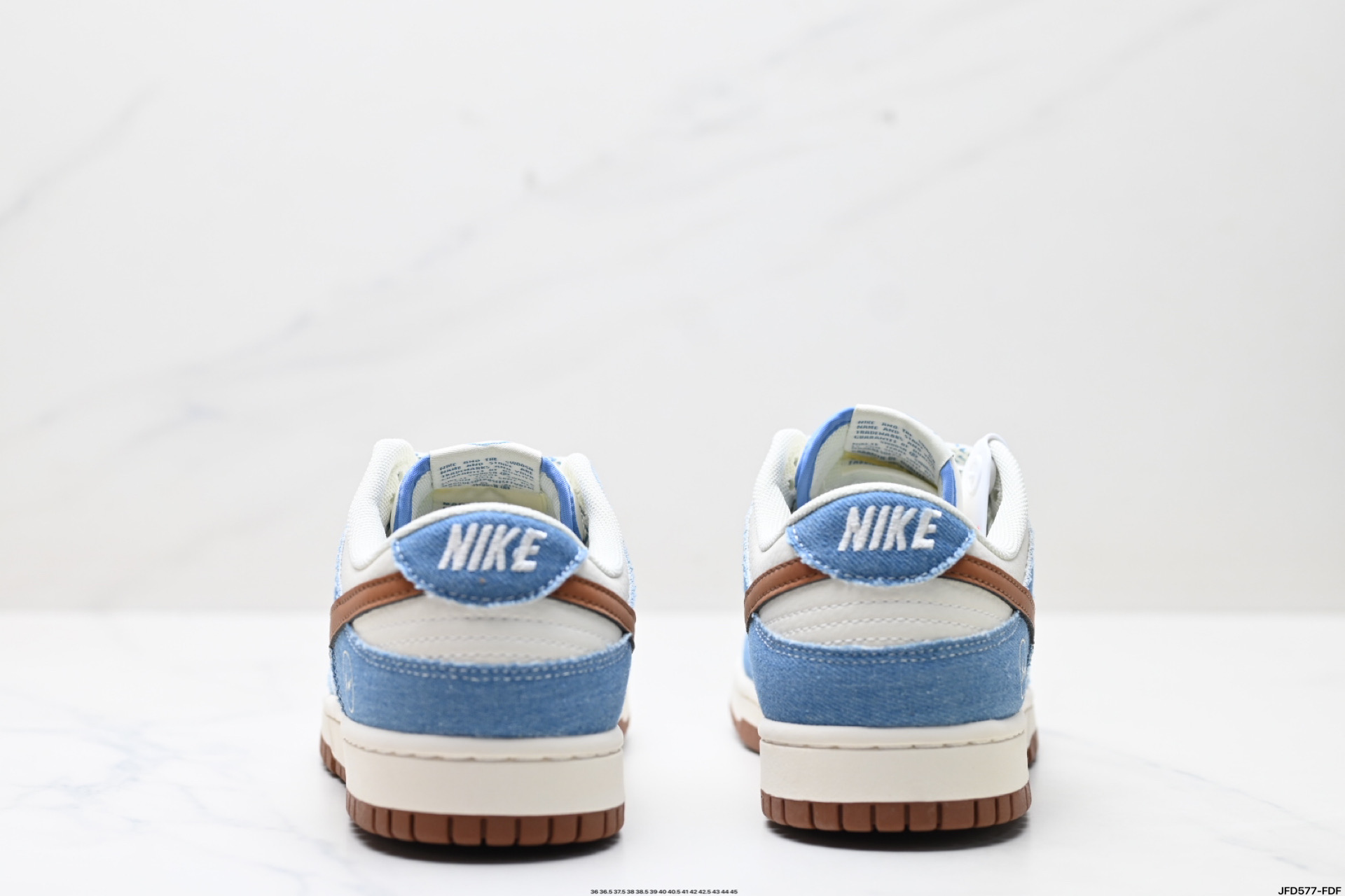 Nike Dunk Low Retro Casual Skateboarding Shoes - Light Blue/Brown 7 i1746378743063 7731 0 5