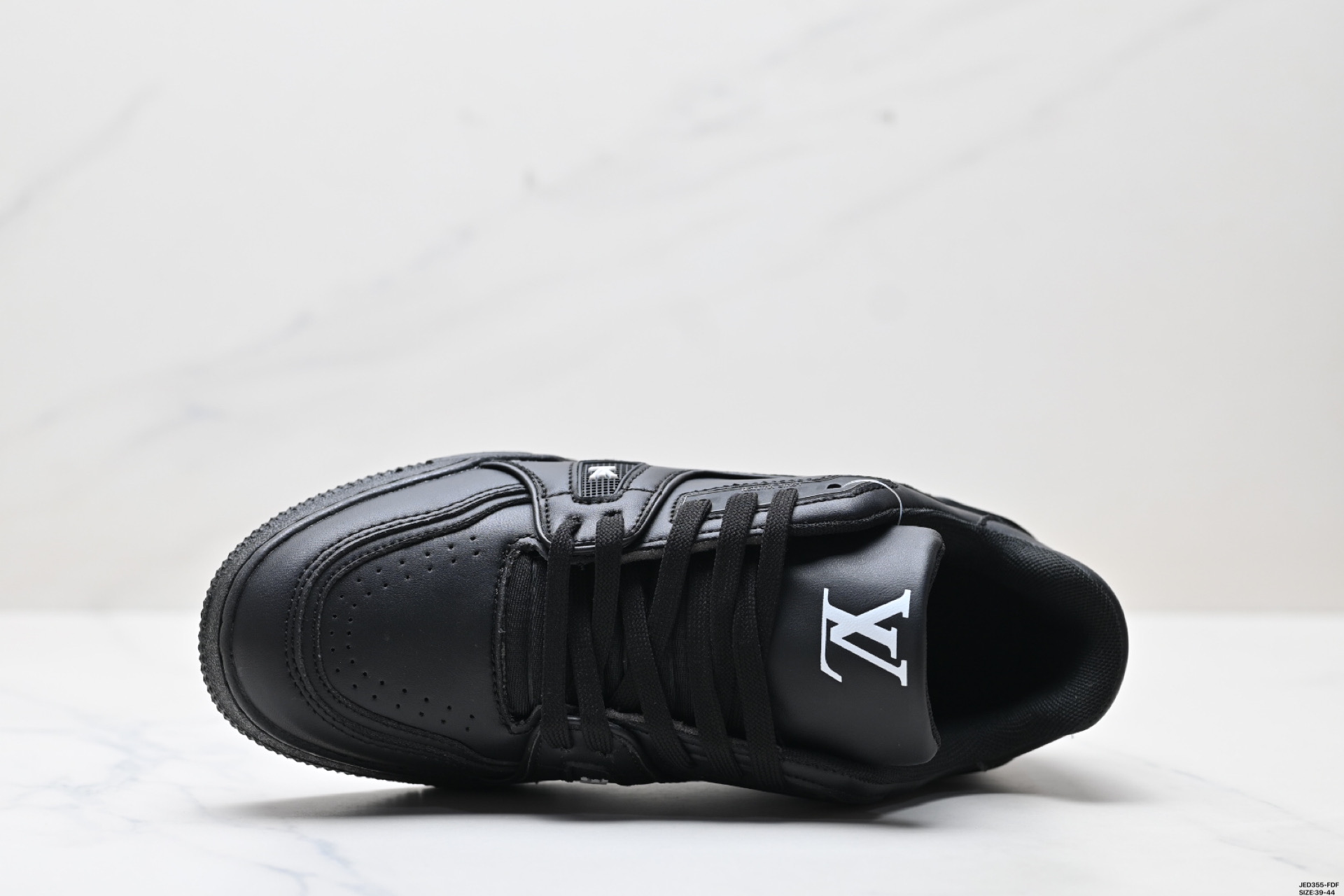 Louis Vuitton Trainer Sneaker Low Black Leather Casual Shoes 3 i1746378788048 4918 0 1