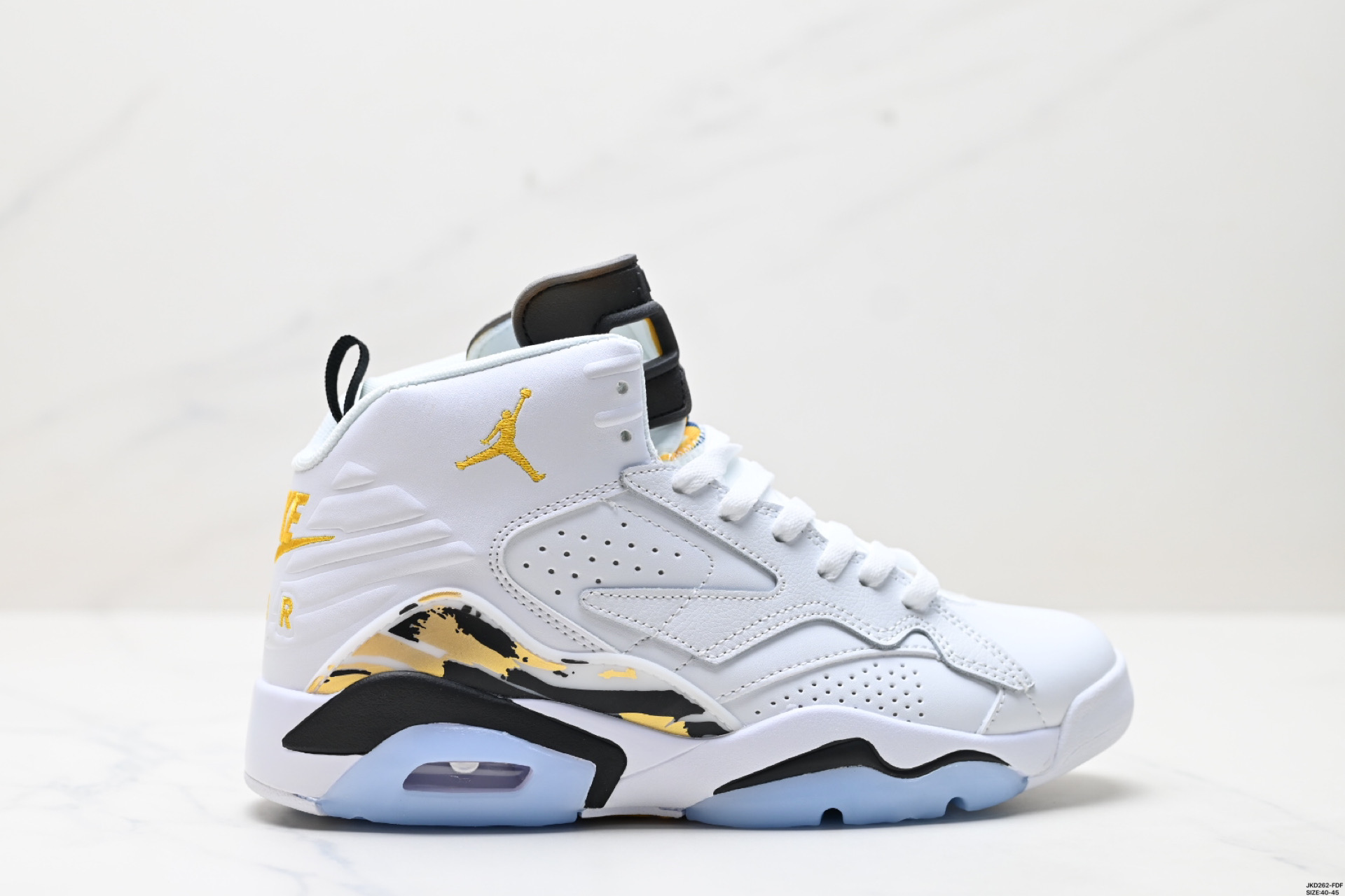 Nike Air Jordan 6 Retro Georgetown White/Gold Men's Basketball Shoes 2 i1746378924678 3091 0 0